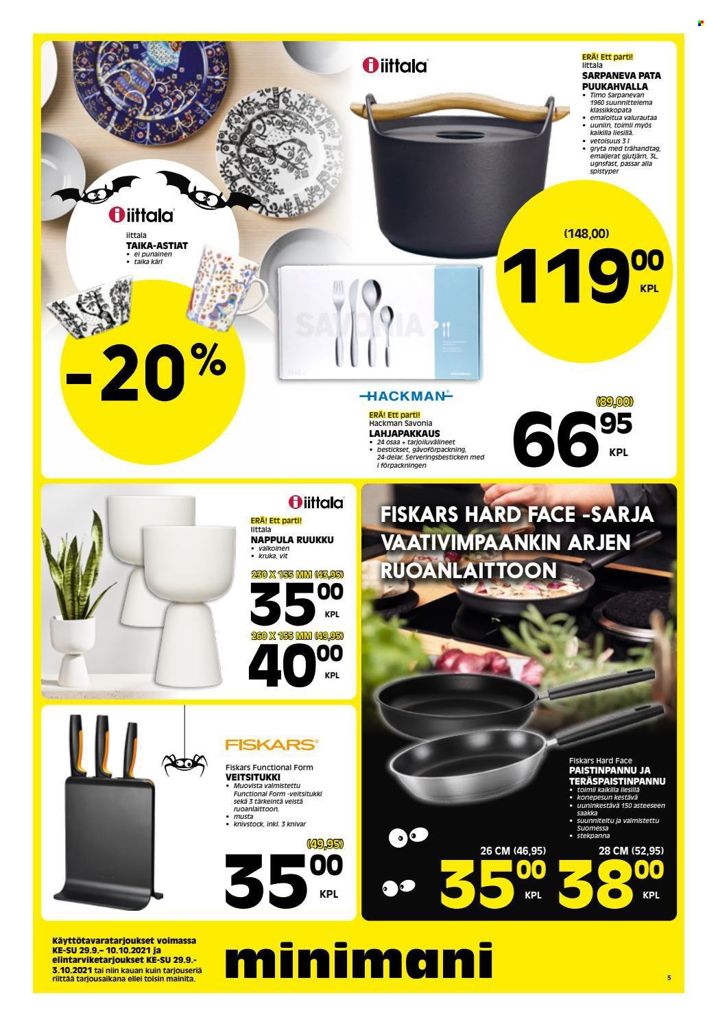 Minimani tarjoukset - 29.09.2021 - 10.10.2021. Sivu 5