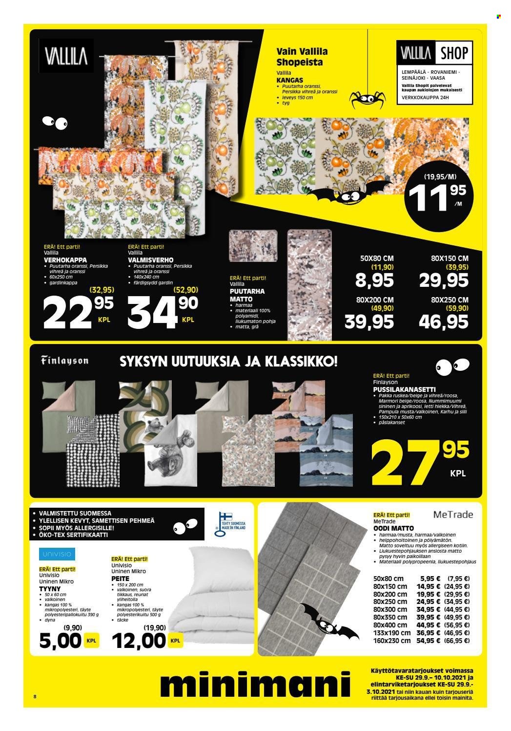 Minimani tarjoukset - 29.09.2021 - 10.10.2021. Sivu 8
