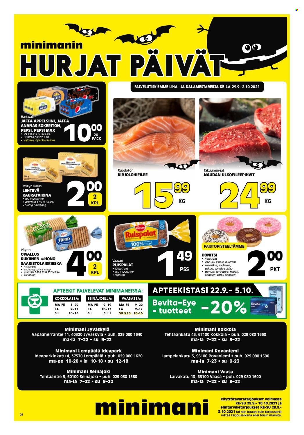 Minimani tarjoukset - 29.09.2021 - 10.10.2021. Sivu 24