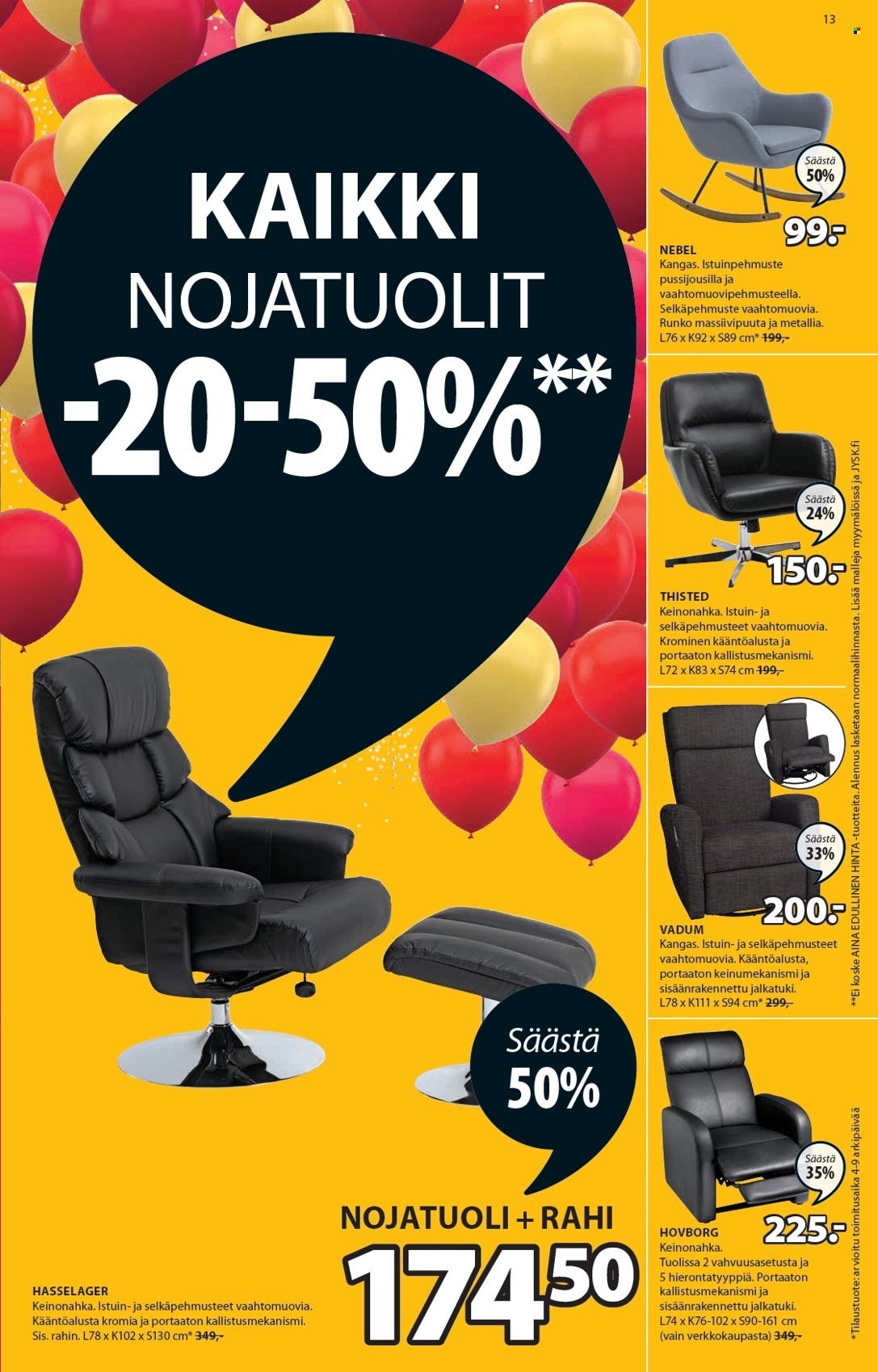 JYSK tarjoukset - 27.09.2021 - 10.10.2021. Sivu 13