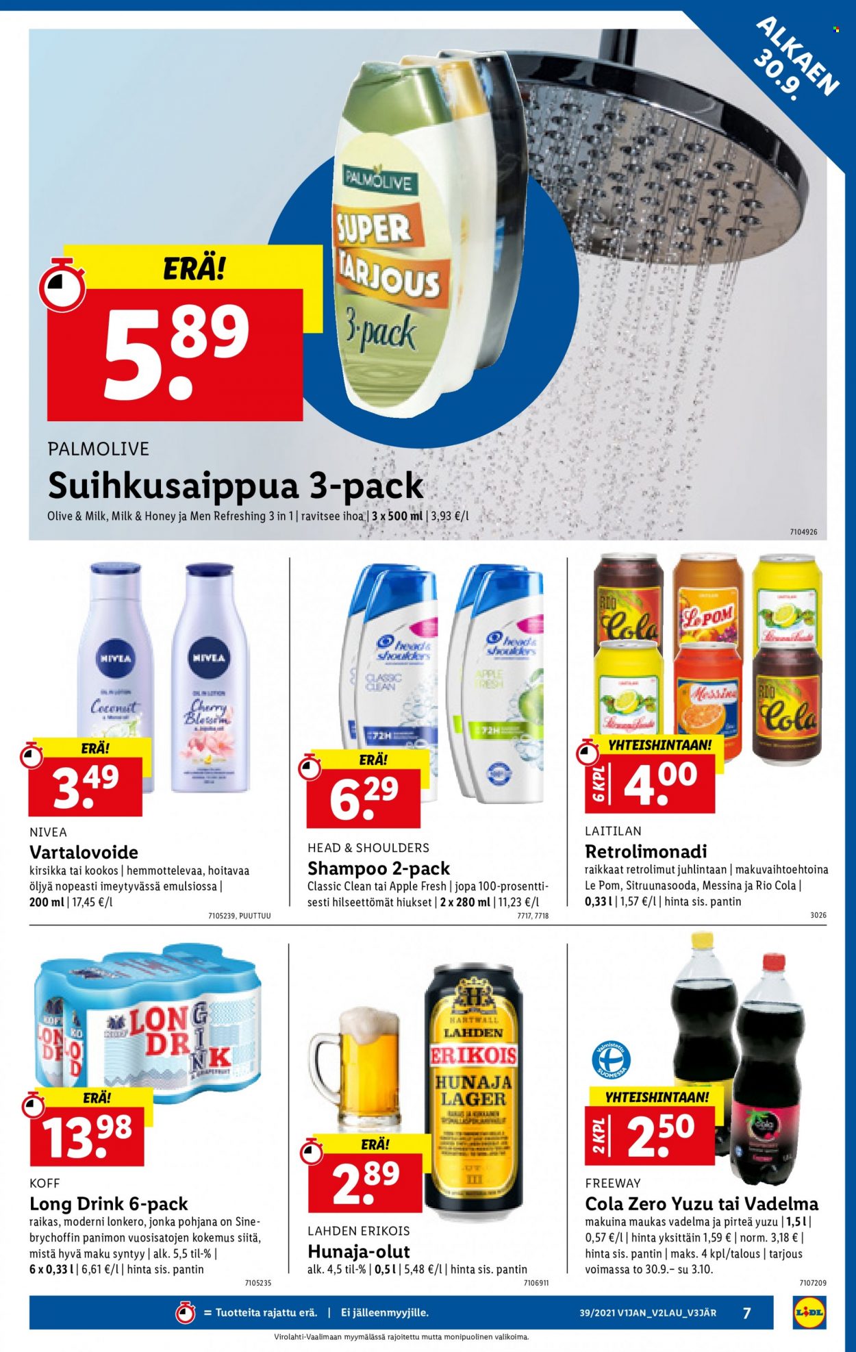 Lidl tarjoukset - 30.09.2021 - 06.10.2021. Sivu 7