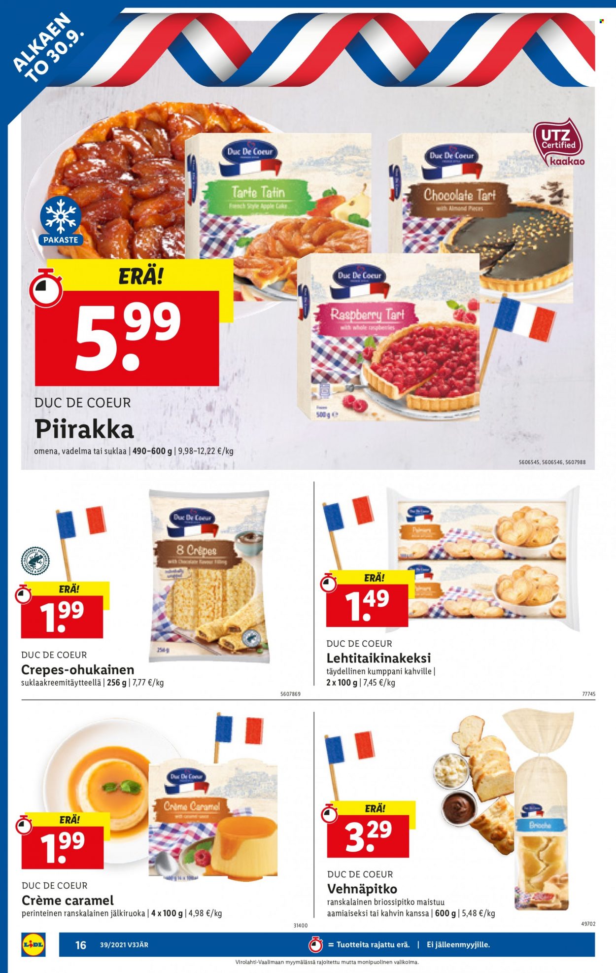 Lidl tarjoukset - 30.09.2021 - 06.10.2021. Sivu 16
