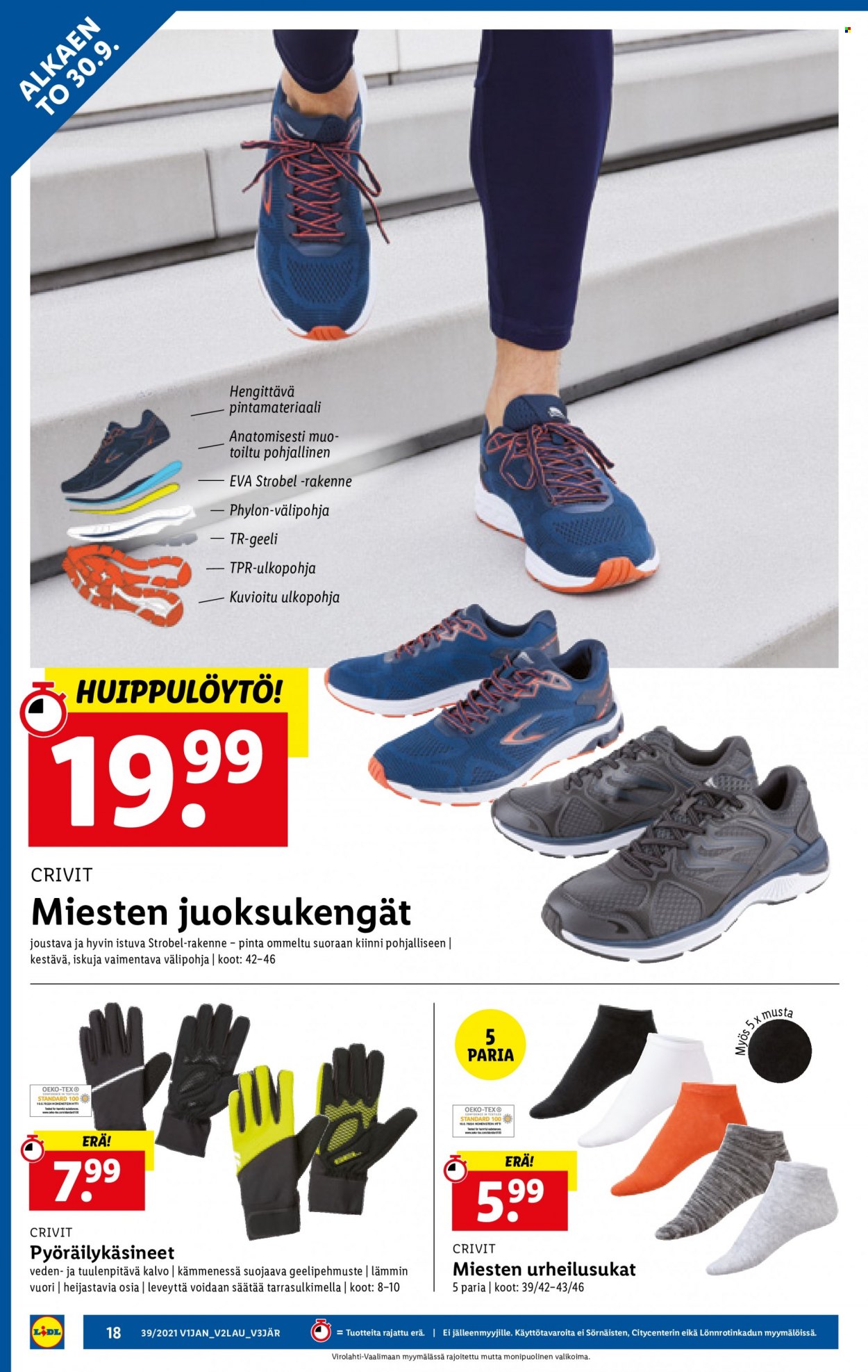 Lidl tarjoukset - 30.09.2021 - 06.10.2021. Sivu 18