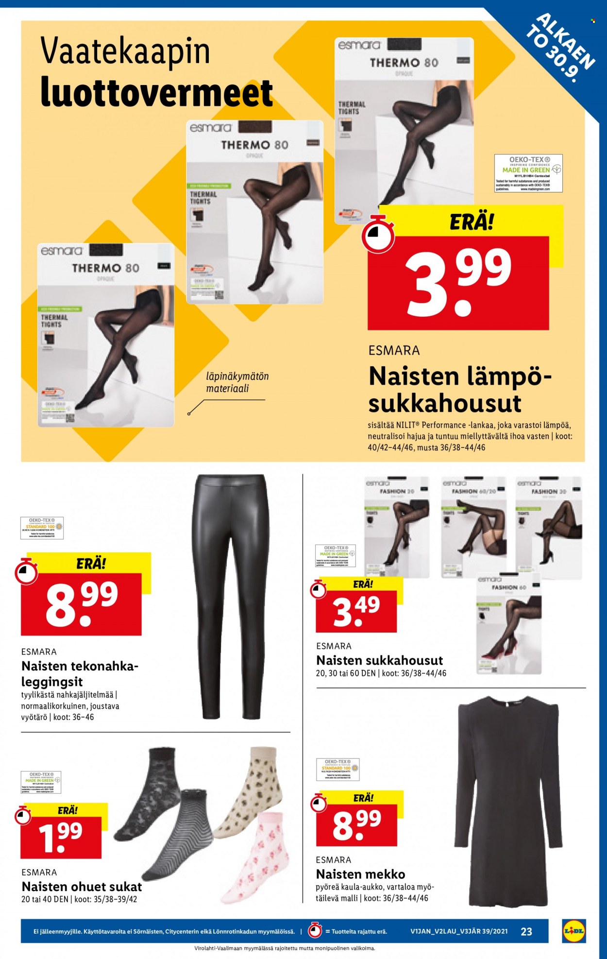 Lidl tarjoukset - 30.09.2021 - 06.10.2021. Sivu 23