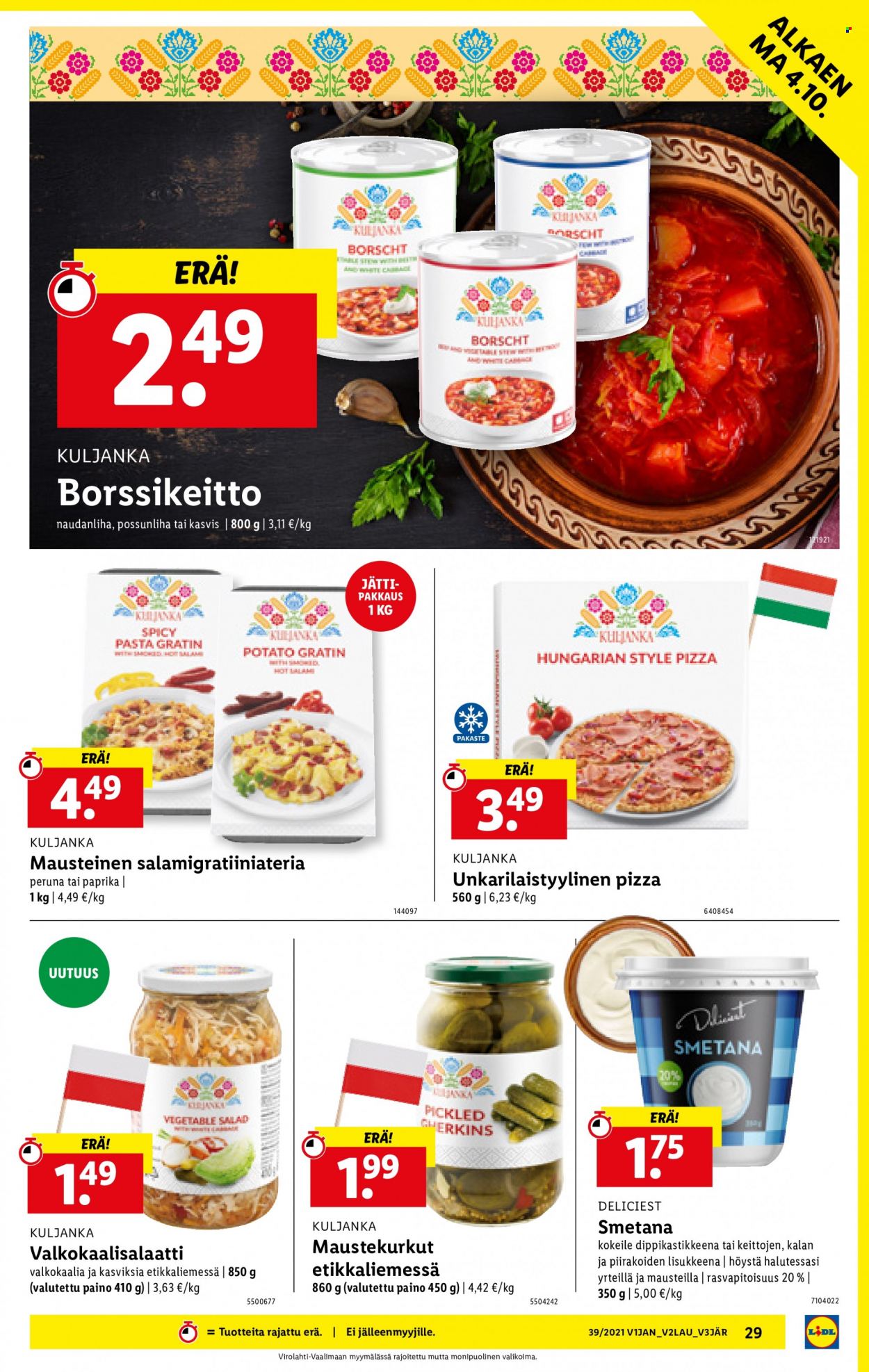 Lidl tarjoukset - 30.09.2021 - 06.10.2021. Sivu 29