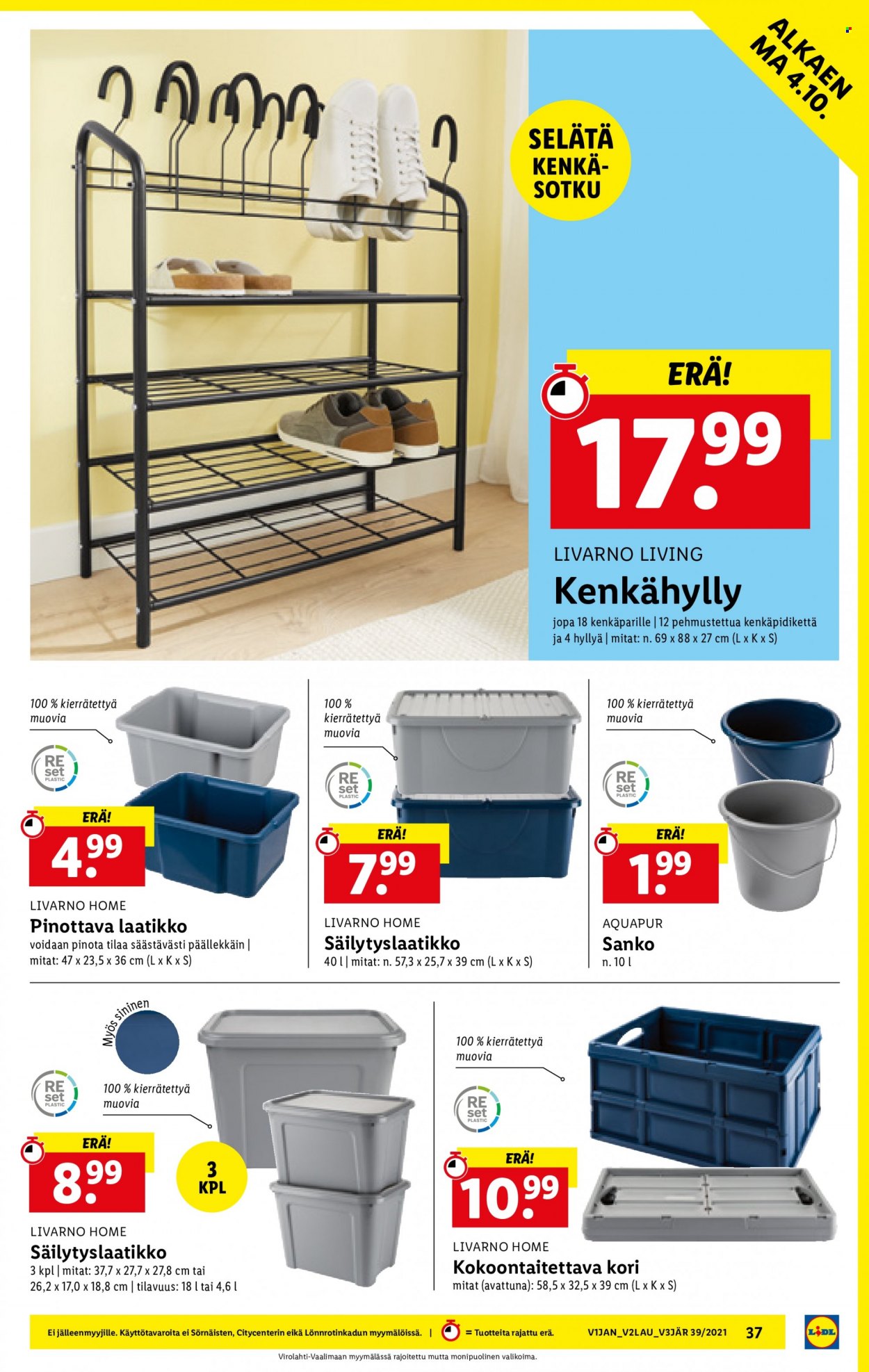 Lidl tarjoukset - 30.09.2021 - 06.10.2021. Sivu 37