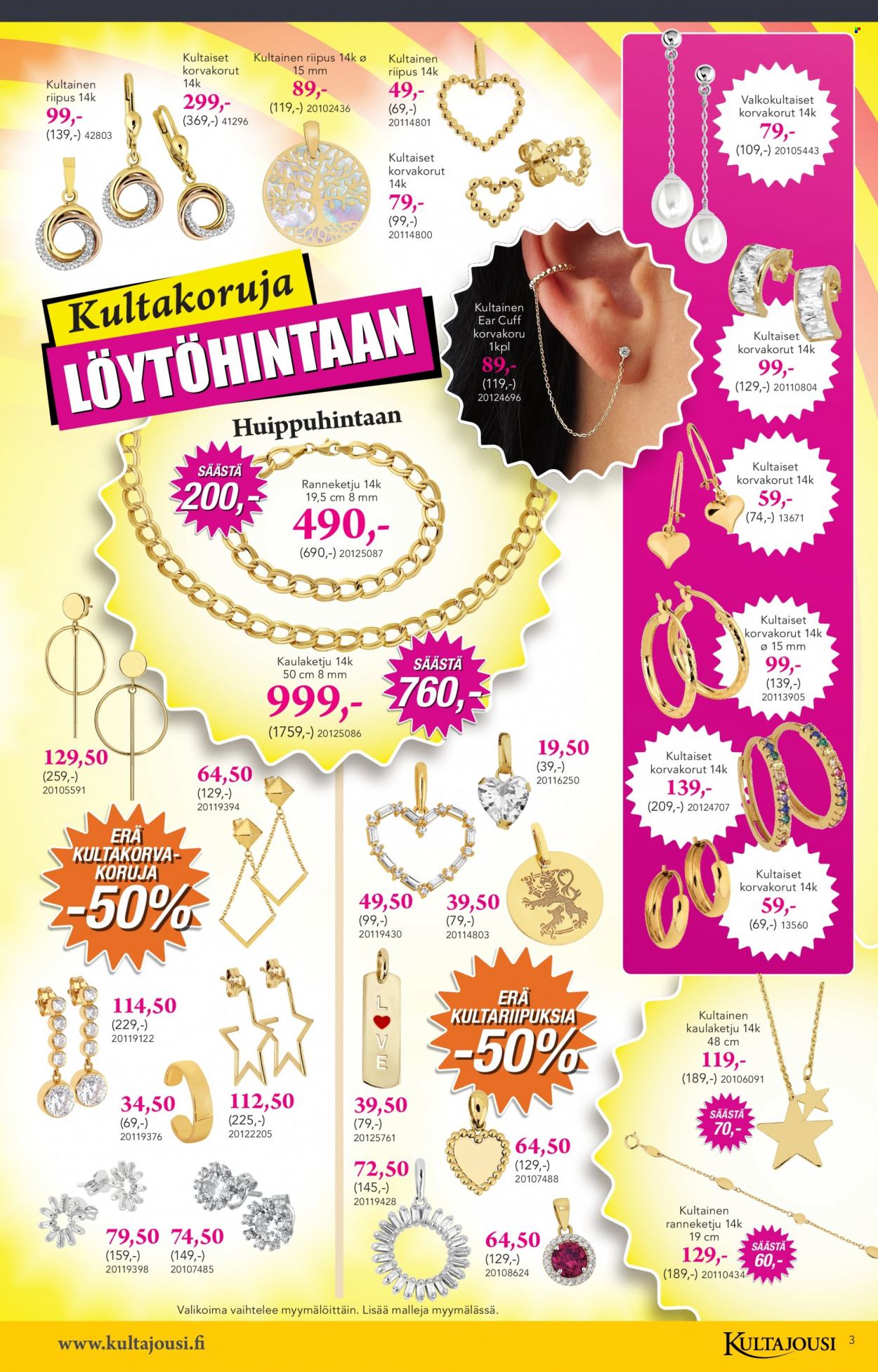 Kultajousi tarjoukset - 27.09.2021 - 24.10.2021. Sivu 3