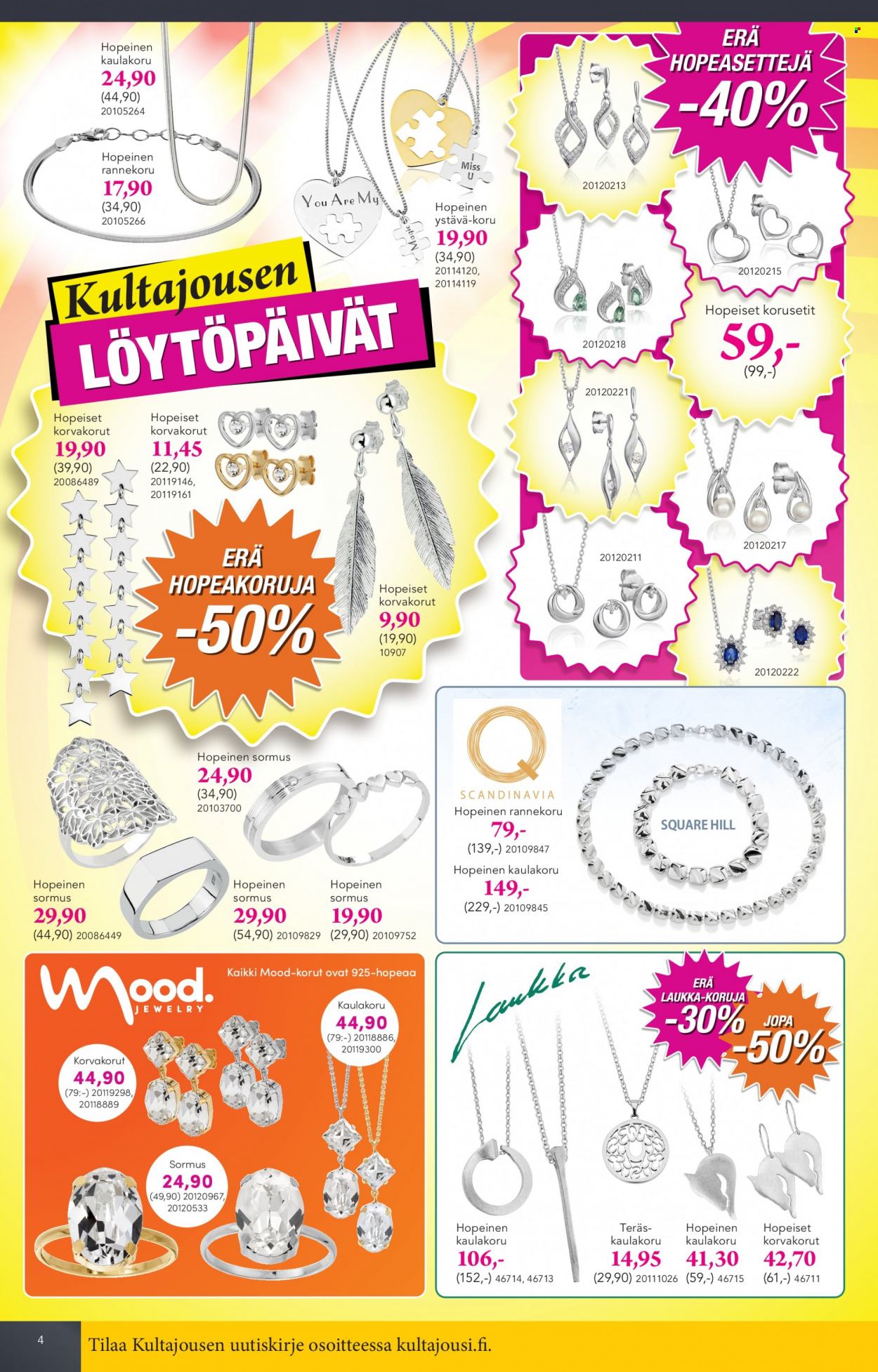 Kultajousi tarjoukset - 27.09.2021 - 24.10.2021. Sivu 4