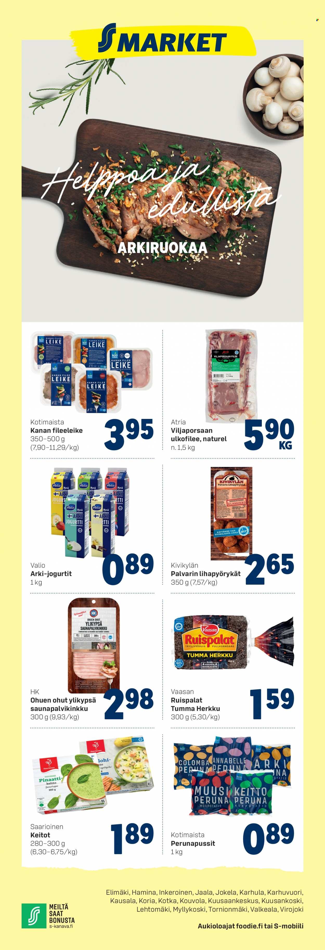S-market tarjoukset - 29.09.2021 - 03.10.2021. Sivu 1