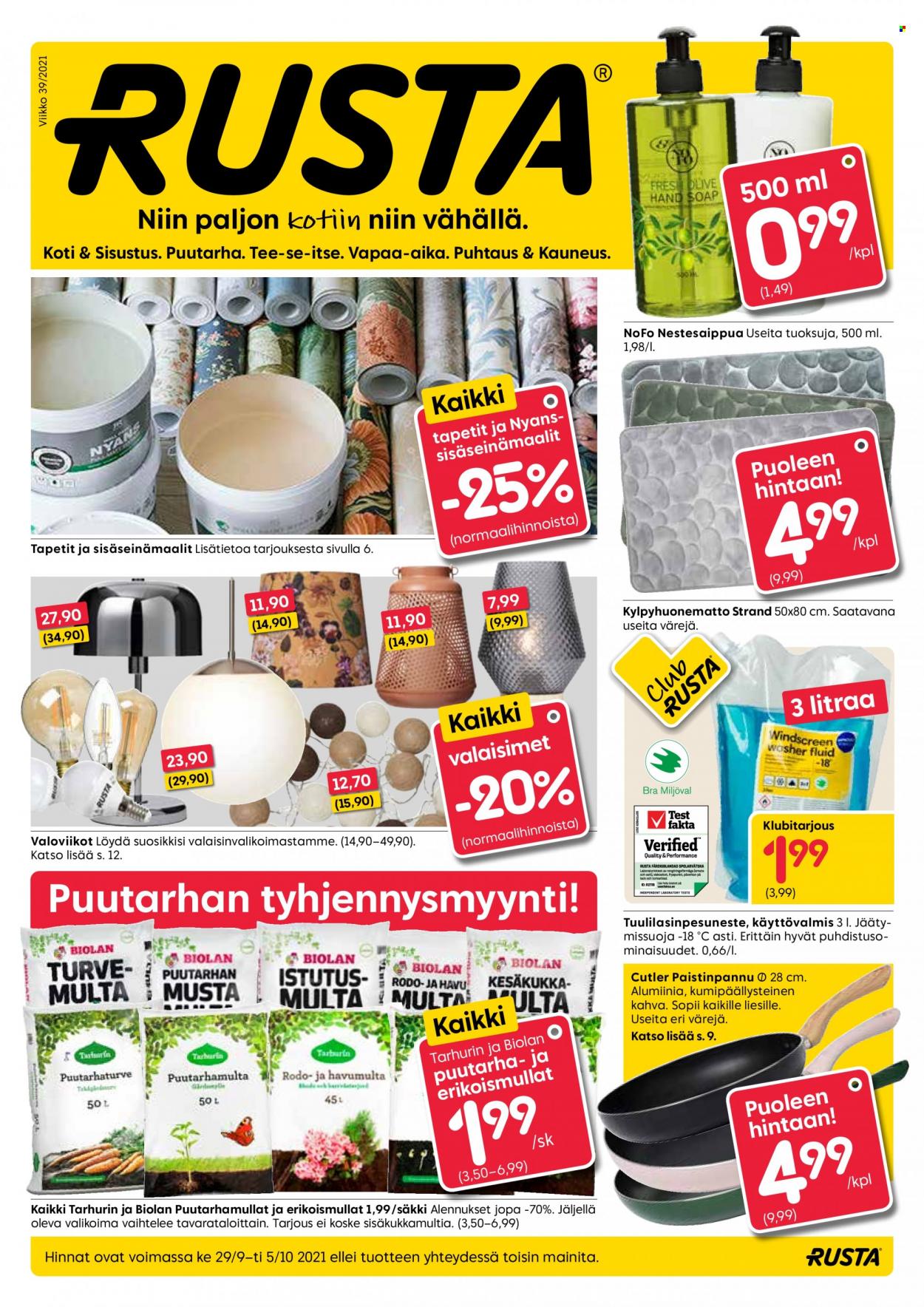 Rusta tarjoukset - 29.09.2021 - 05.10.2021. Sivu 1