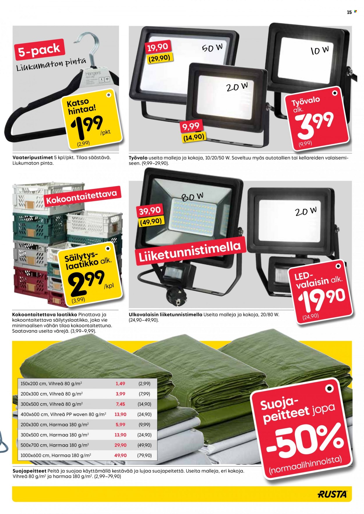 Rusta tarjoukset - 29.09.2021 - 05.10.2021. Sivu 15