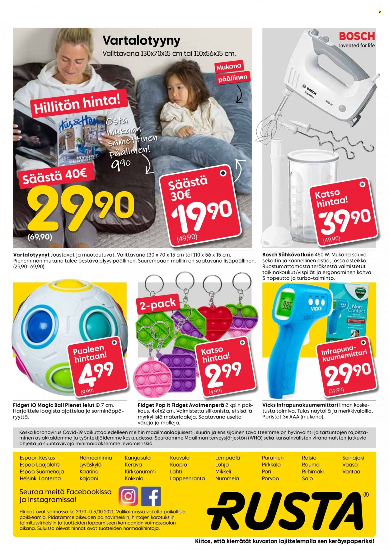 Rusta tarjoukset - 29.09.2021 - 05.10.2021. Sivu 20