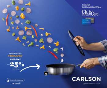 Carlson tarjoukset  - 29.09.2021 - 31.10.2021.