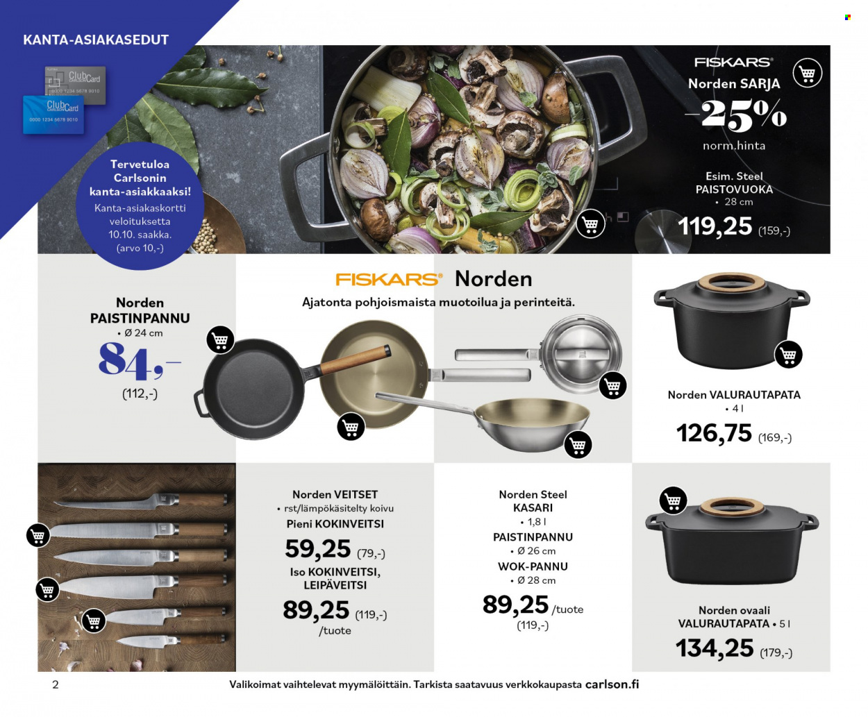 Carlson tarjoukset - 29.09.2021 - 31.10.2021. Sivu 2