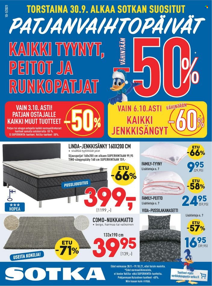 Sotka tarjoukset - 30.09.2021 - 19.10.2021. Sivu 1