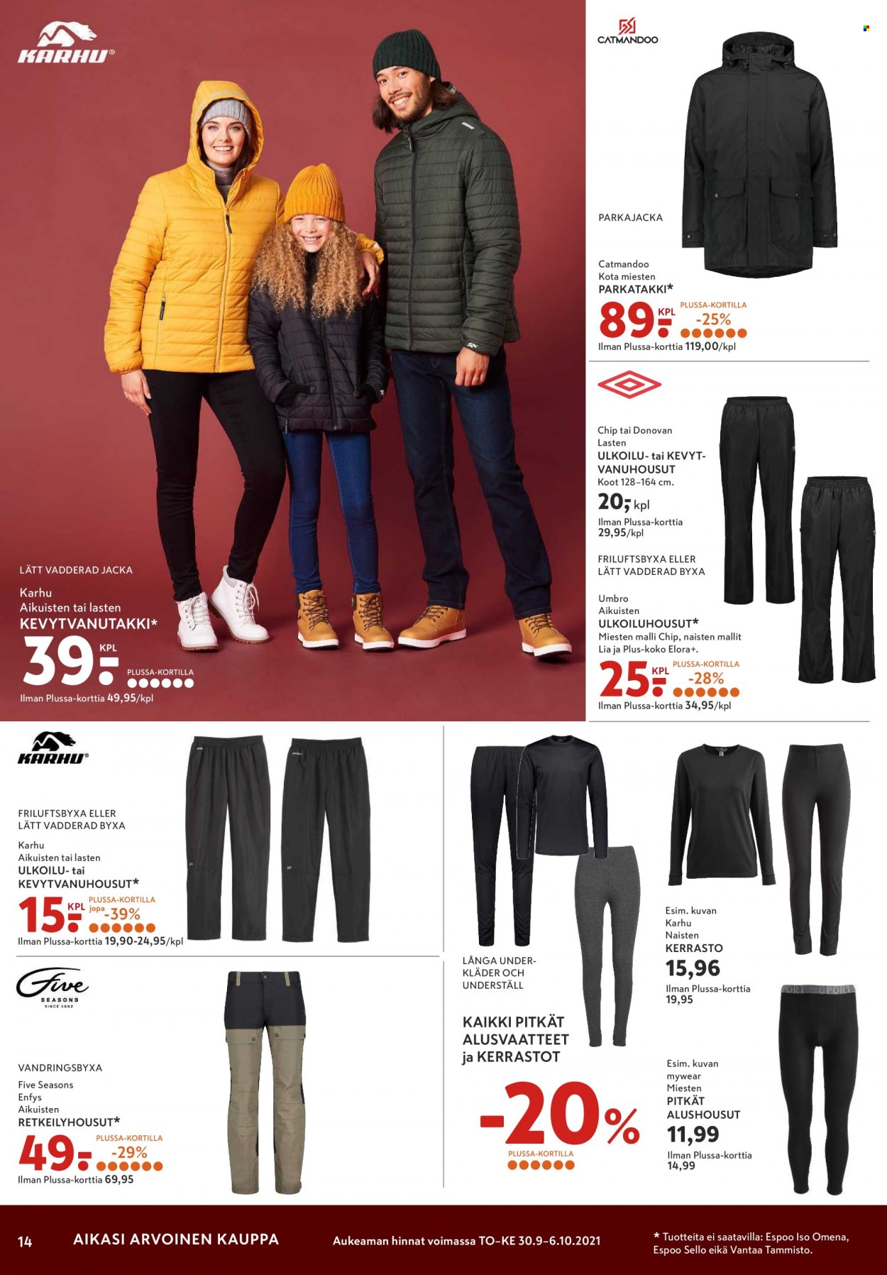 K-citymarket tarjoukset - 30.09.2021 - 03.10.2021. Sivu 14