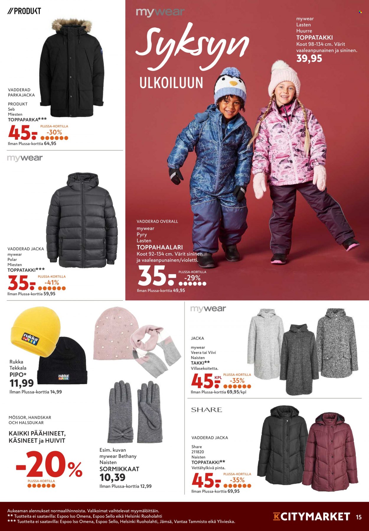 K-citymarket tarjoukset - 30.09.2021 - 03.10.2021. Sivu 15