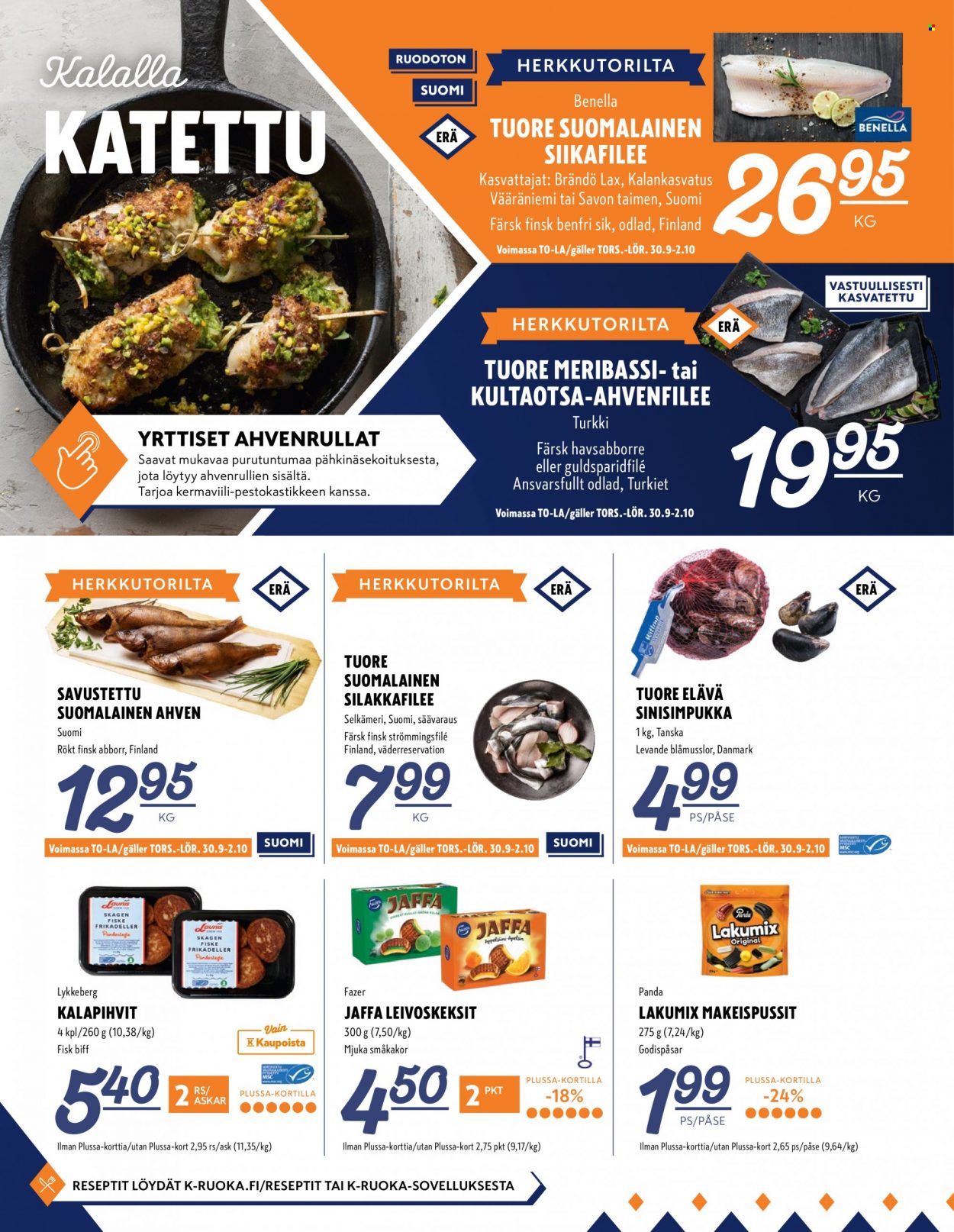 K-Supermarket tarjoukset - 30.09.2021 - 03.10.2021. Sivu 4