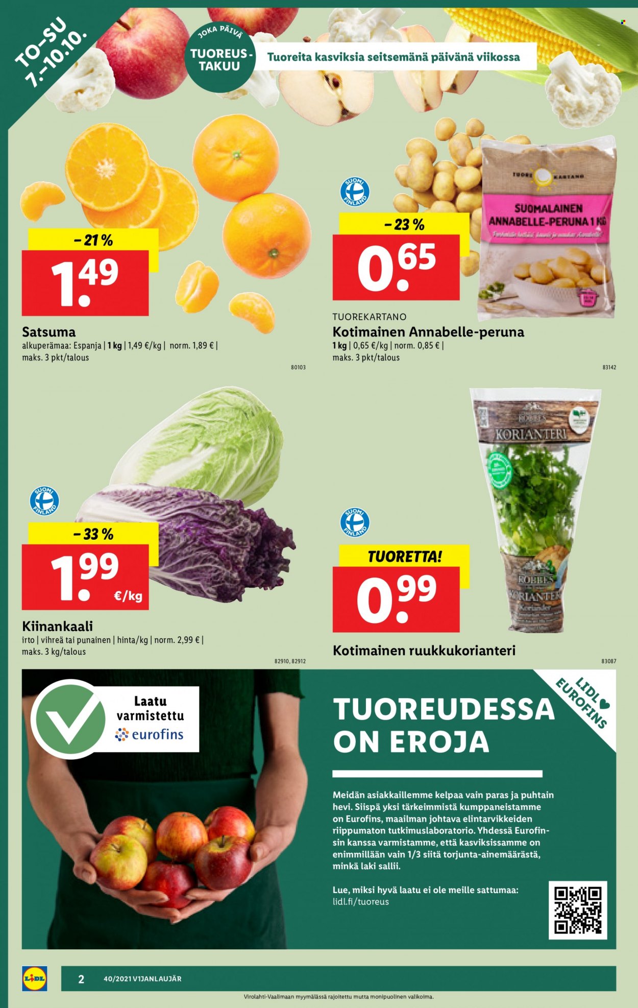 Lidl tarjoukset - 07.10.2021 - 13.10.2021. Sivu 2