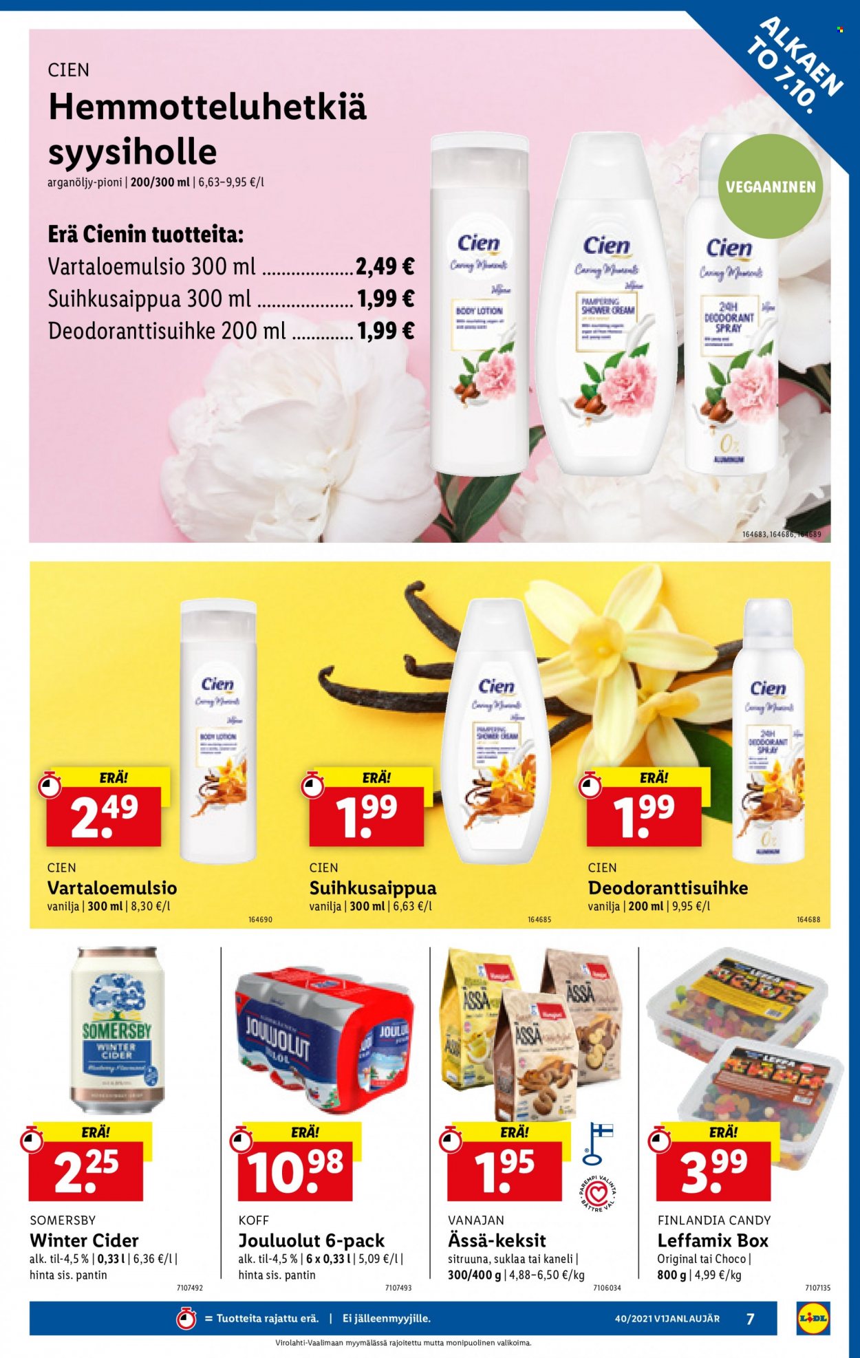 Lidl tarjoukset - 07.10.2021 - 13.10.2021. Sivu 7