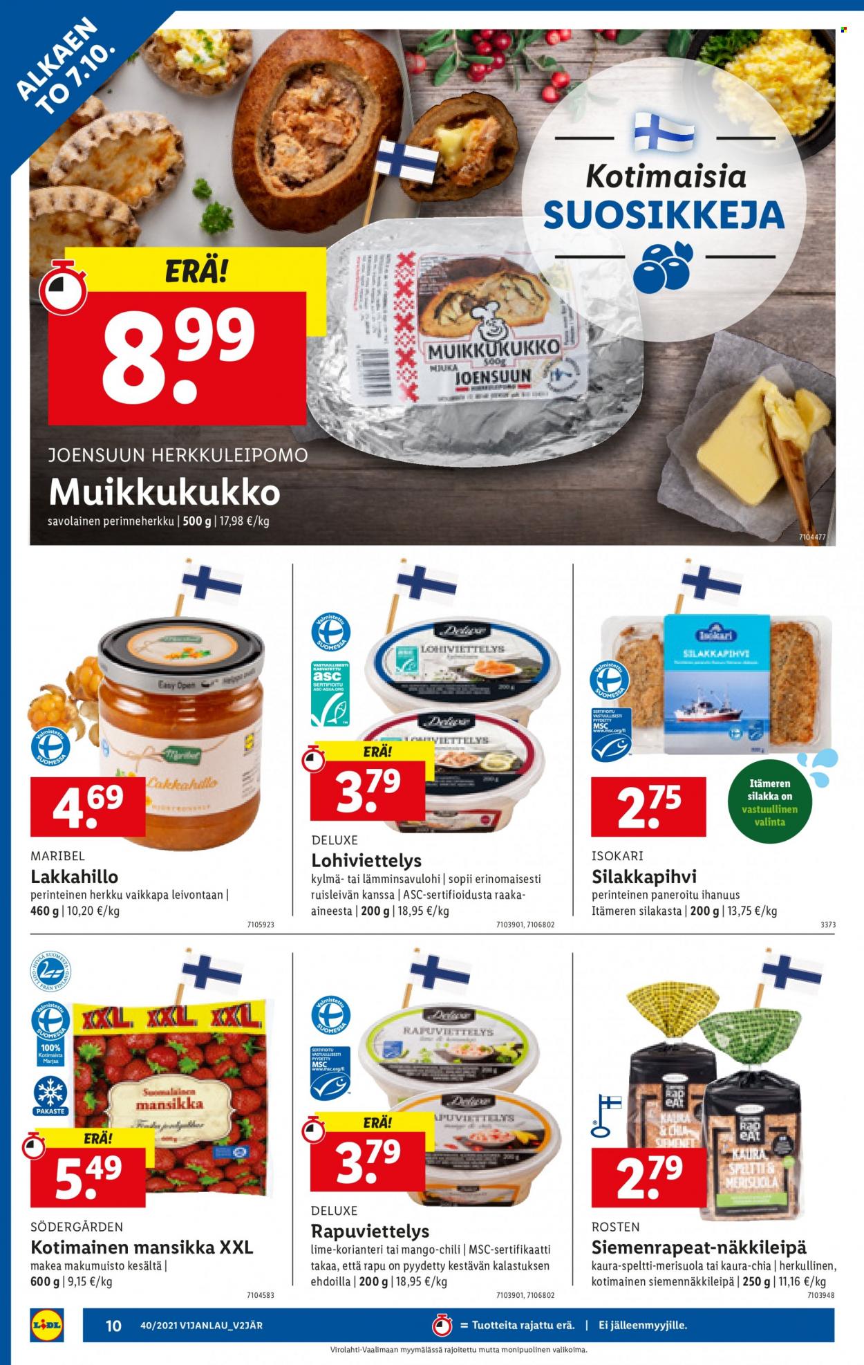 Lidl tarjoukset - 07.10.2021 - 13.10.2021. Sivu 10