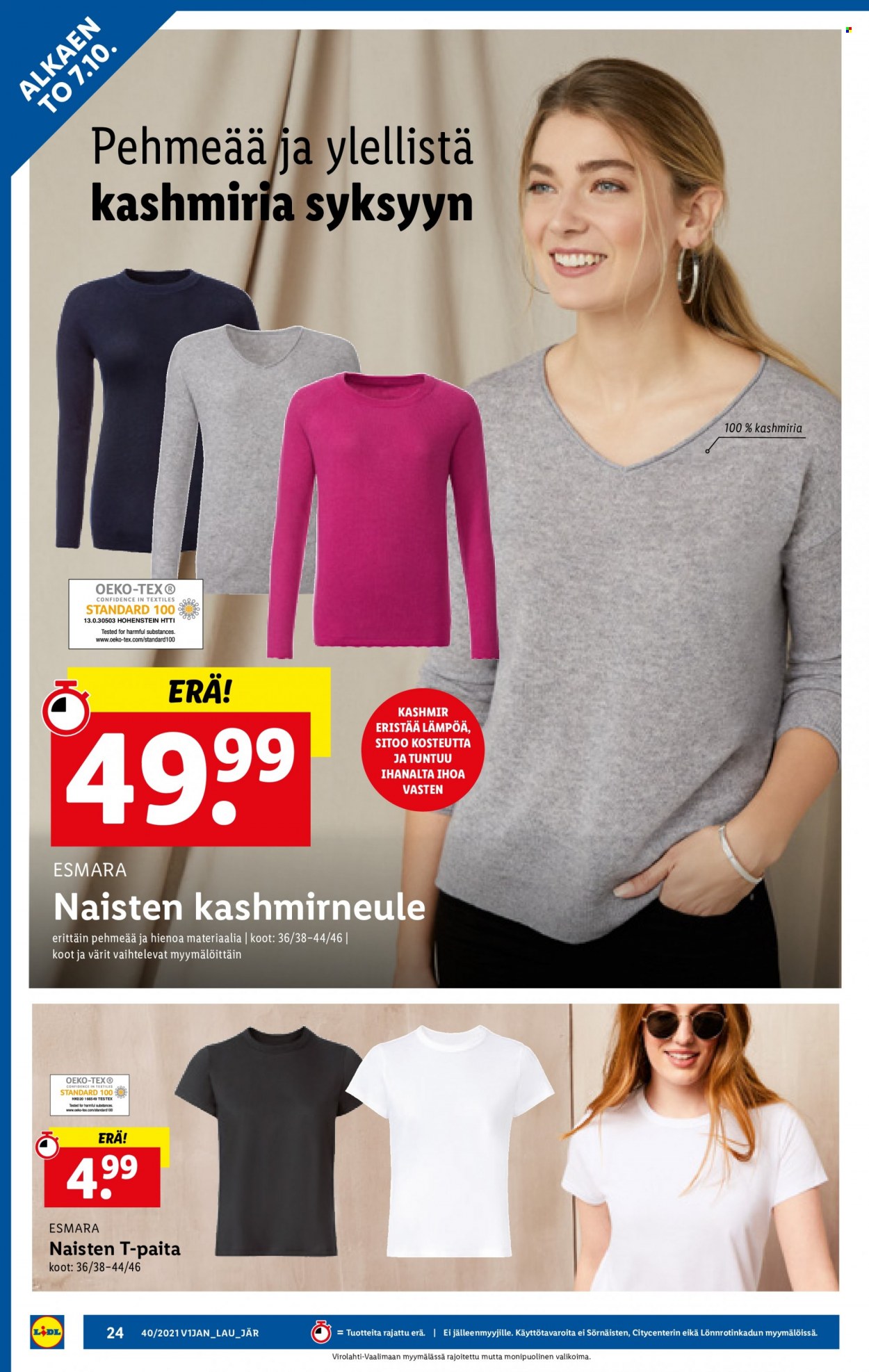 Lidl tarjoukset - 07.10.2021 - 13.10.2021. Sivu 24