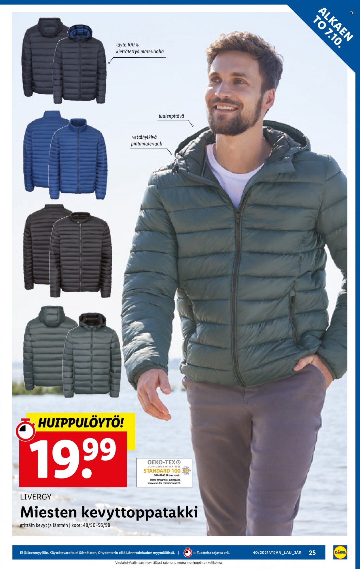 Lidl tarjoukset - 07.10.2021 - 13.10.2021. Sivu 25