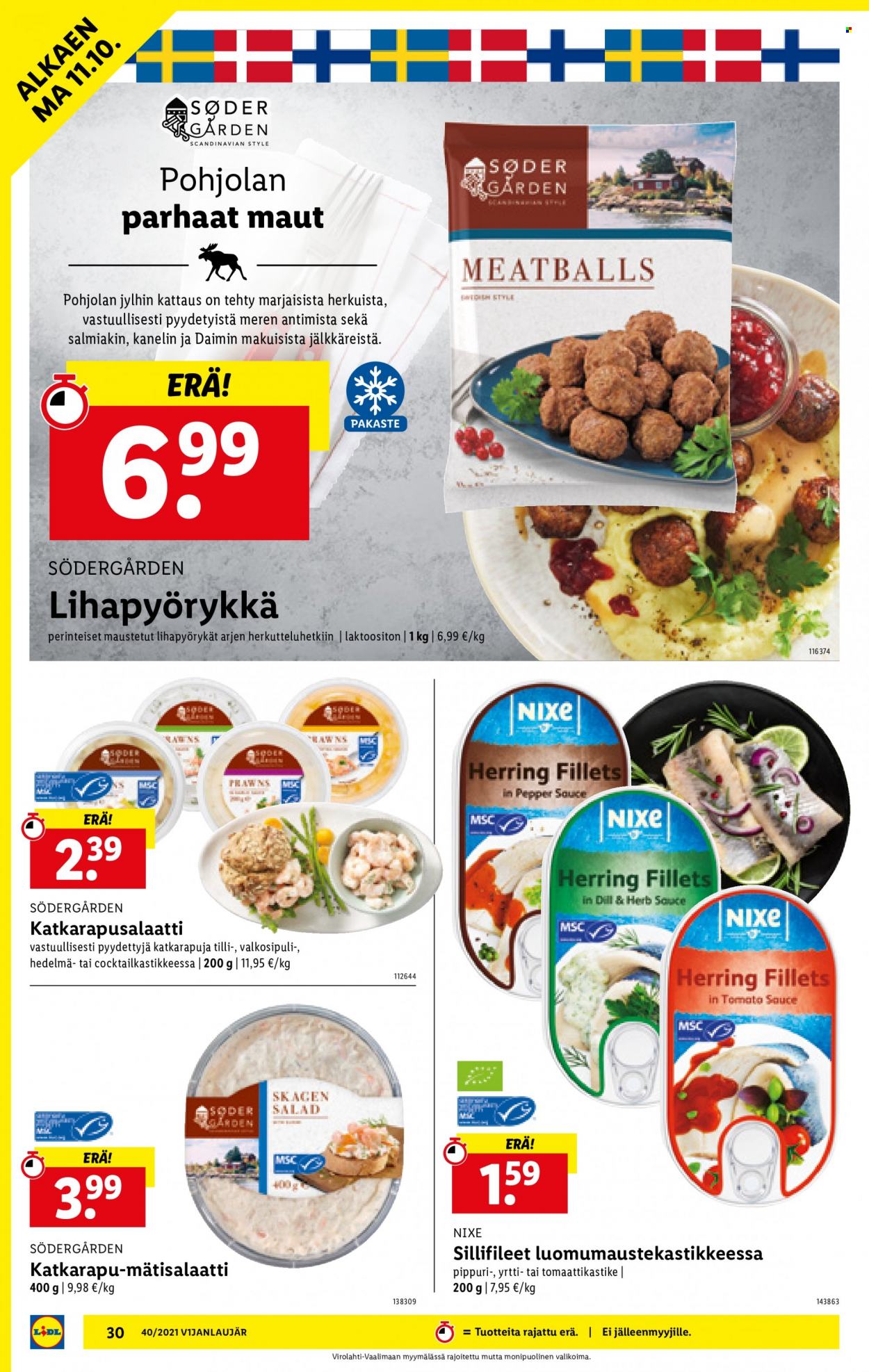 Lidl tarjoukset - 07.10.2021 - 13.10.2021. Sivu 30