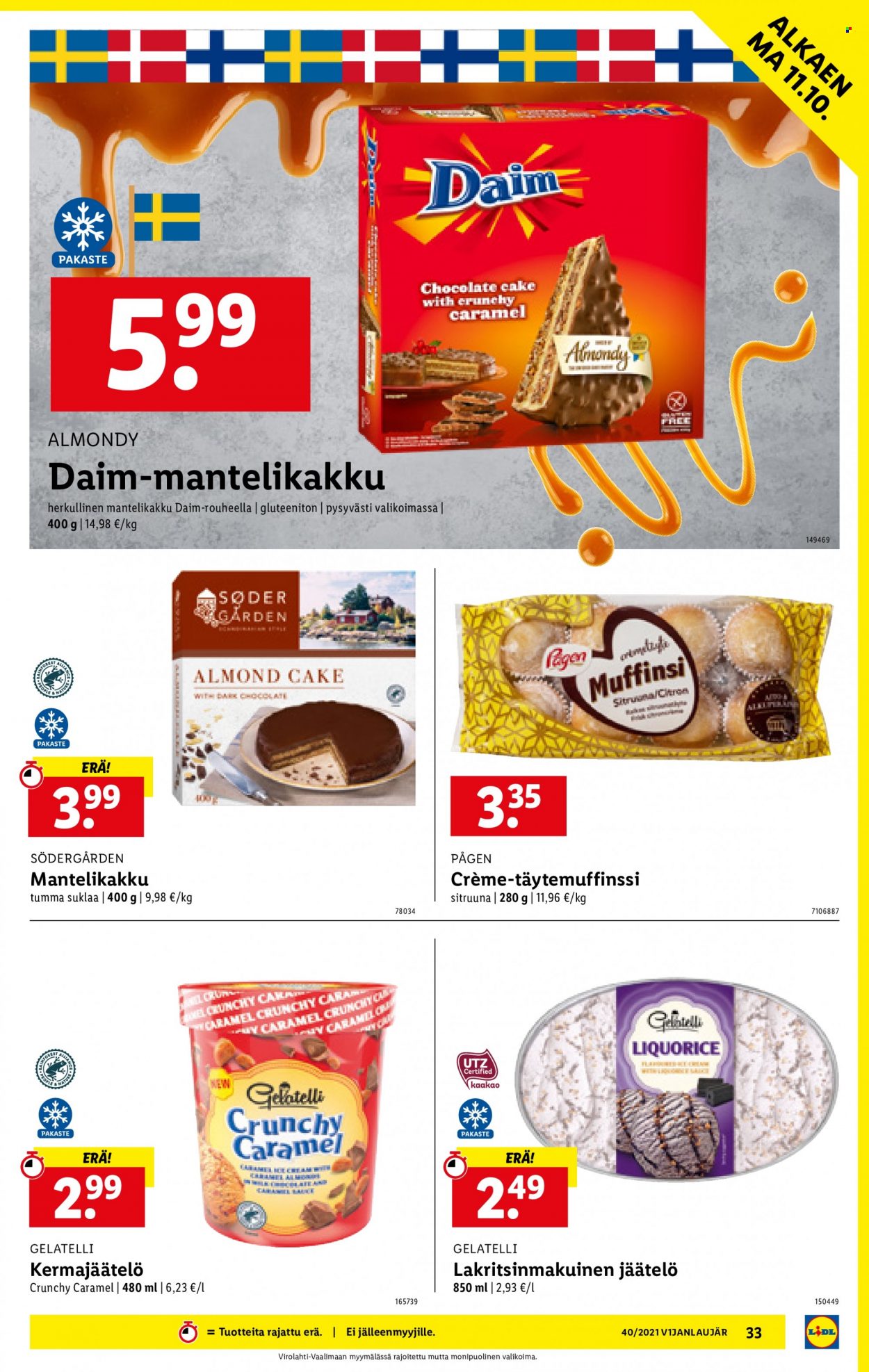 Lidl tarjoukset - 07.10.2021 - 13.10.2021. Sivu 33