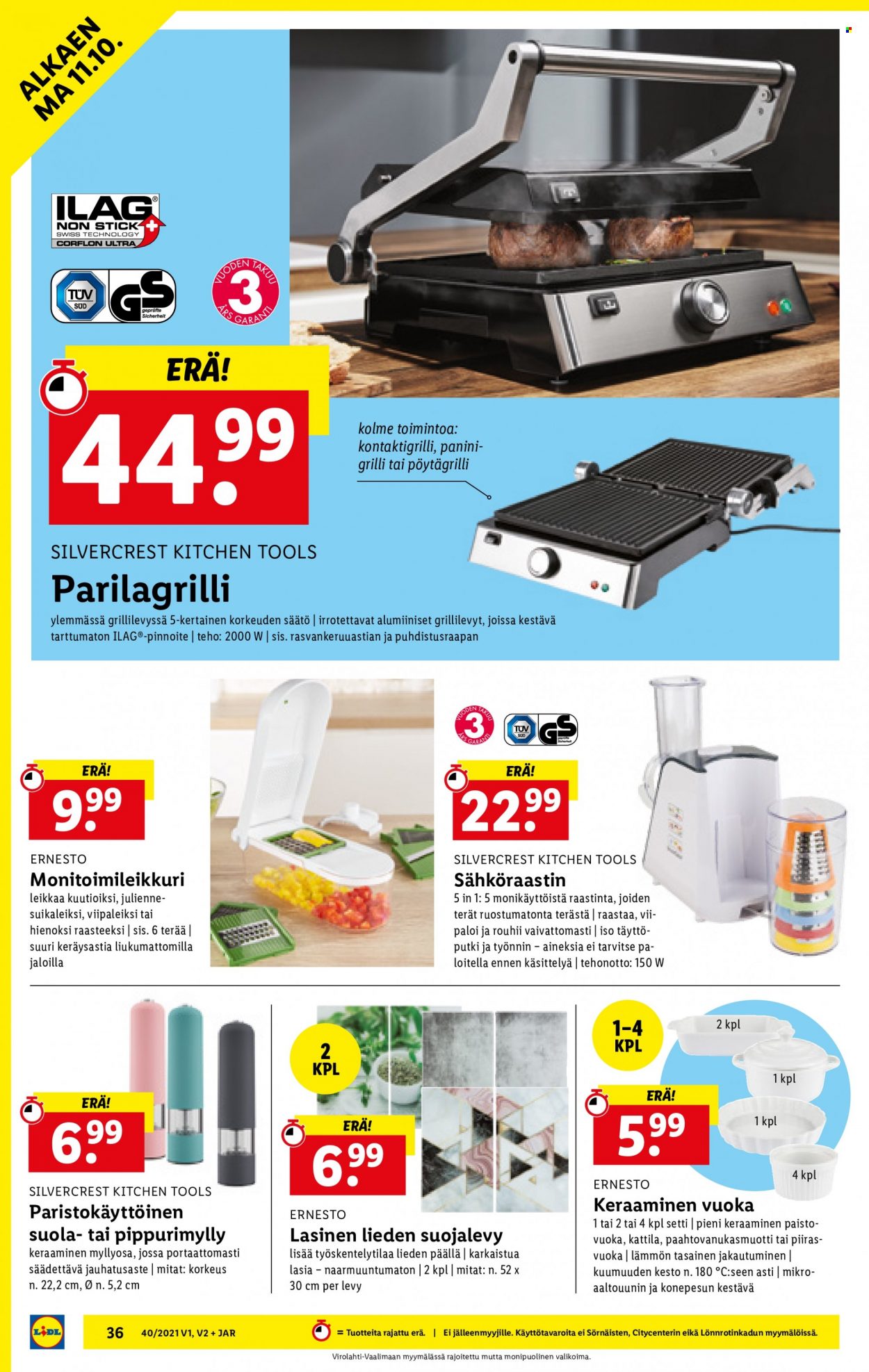 Lidl tarjoukset - 07.10.2021 - 13.10.2021. Sivu 36