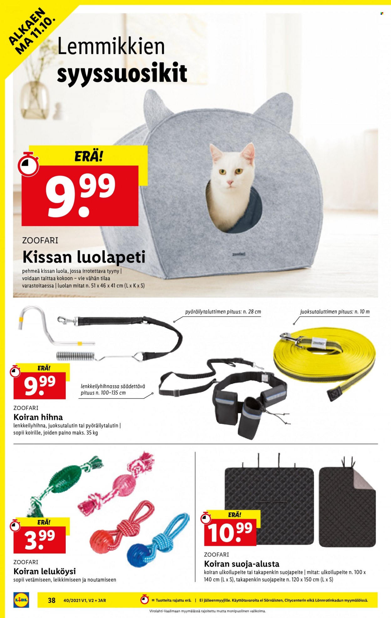 Lidl tarjoukset - 07.10.2021 - 13.10.2021. Sivu 38