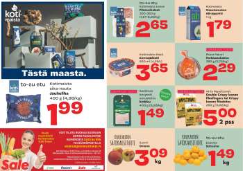 Sale tarjoukset  - 07.10.2021 - 10.10.2021.