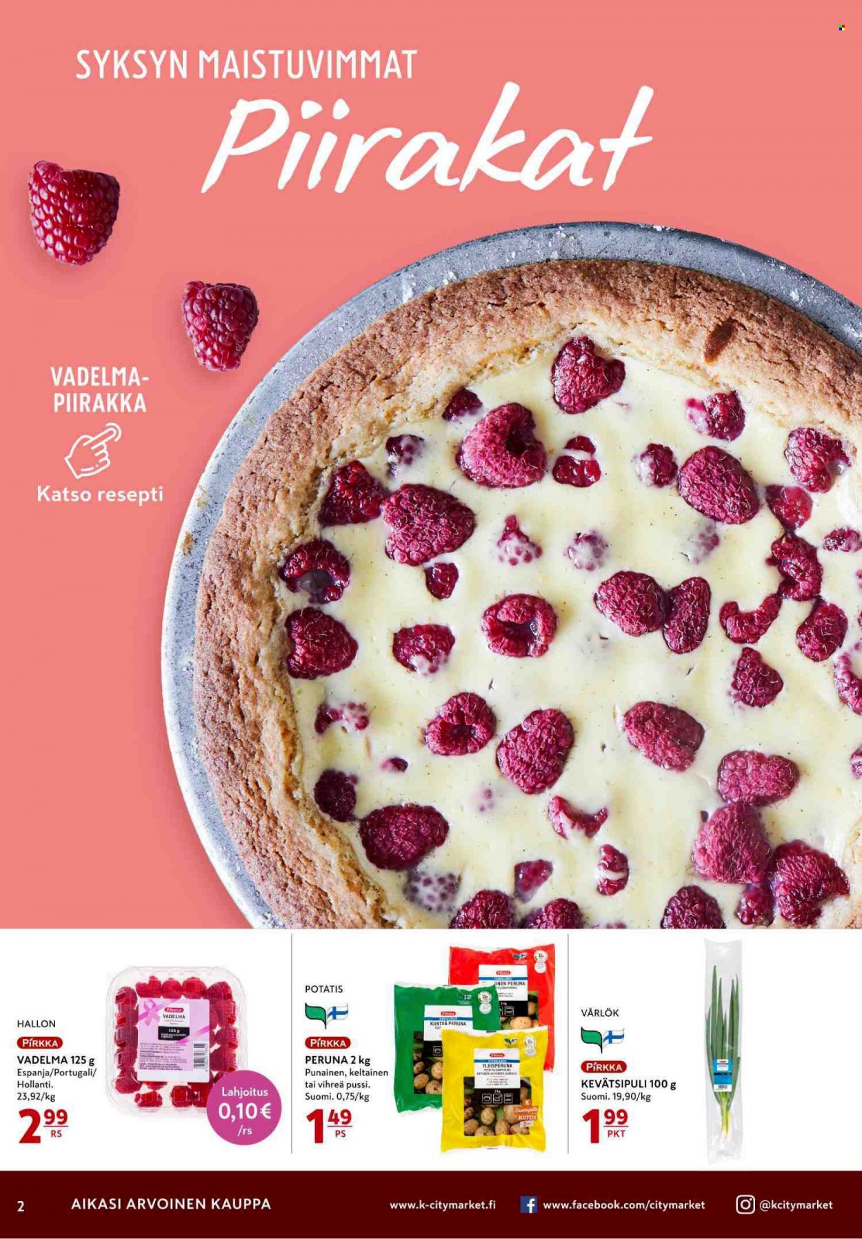 K-citymarket tarjoukset - 11.10.2021 - 13.10.2021. Sivu 2
