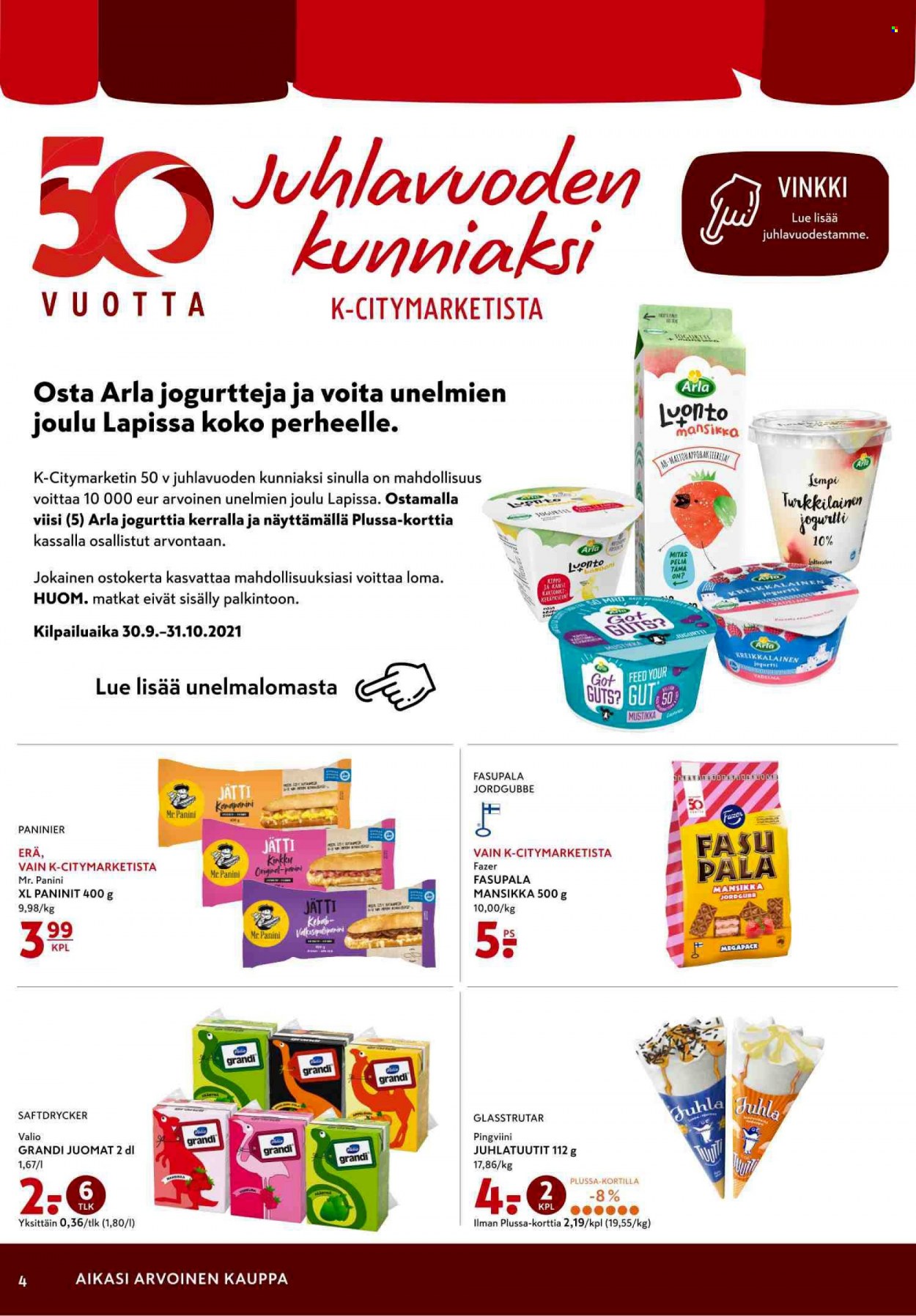 K-citymarket tarjoukset - 11.10.2021 - 13.10.2021. Sivu 4