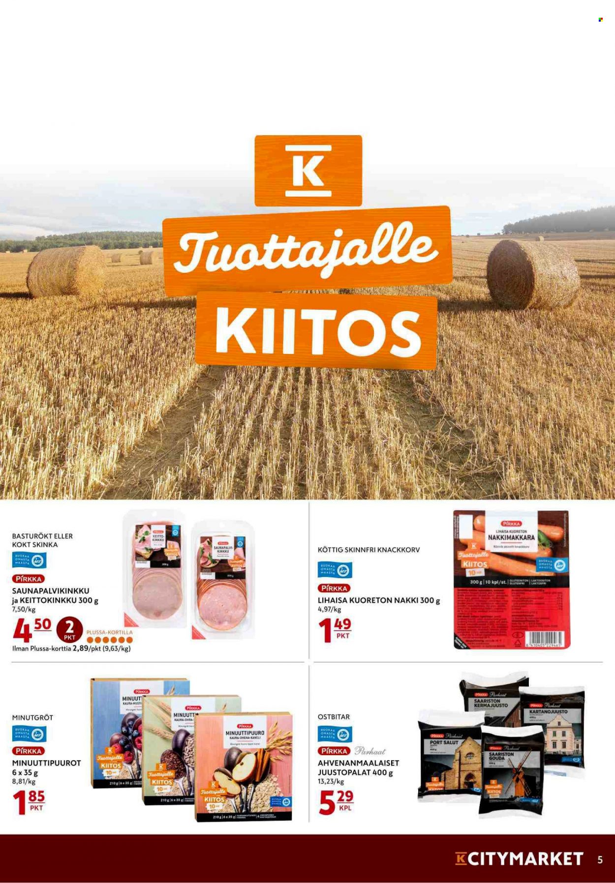 K-citymarket tarjoukset - 11.10.2021 - 13.10.2021. Sivu 5