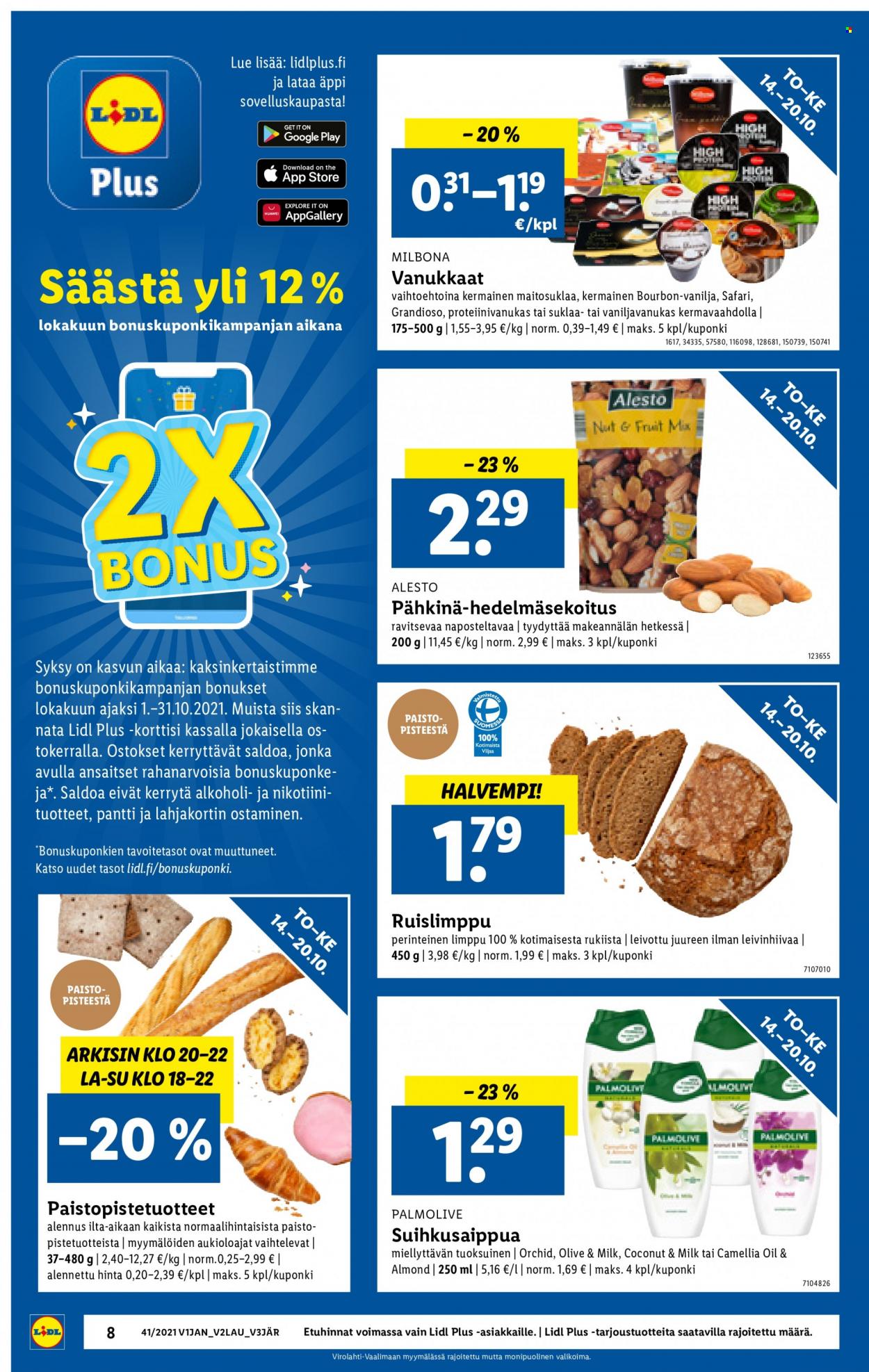 Lidl tarjoukset - 14.10.2021 - 20.10.2021. Sivu 8