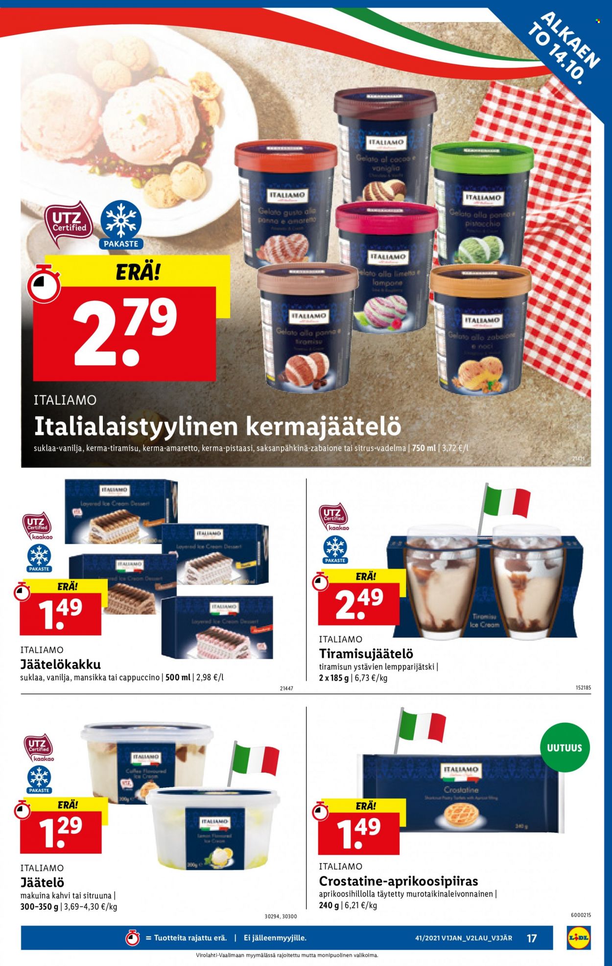 Lidl tarjoukset - 14.10.2021 - 20.10.2021. Sivu 17