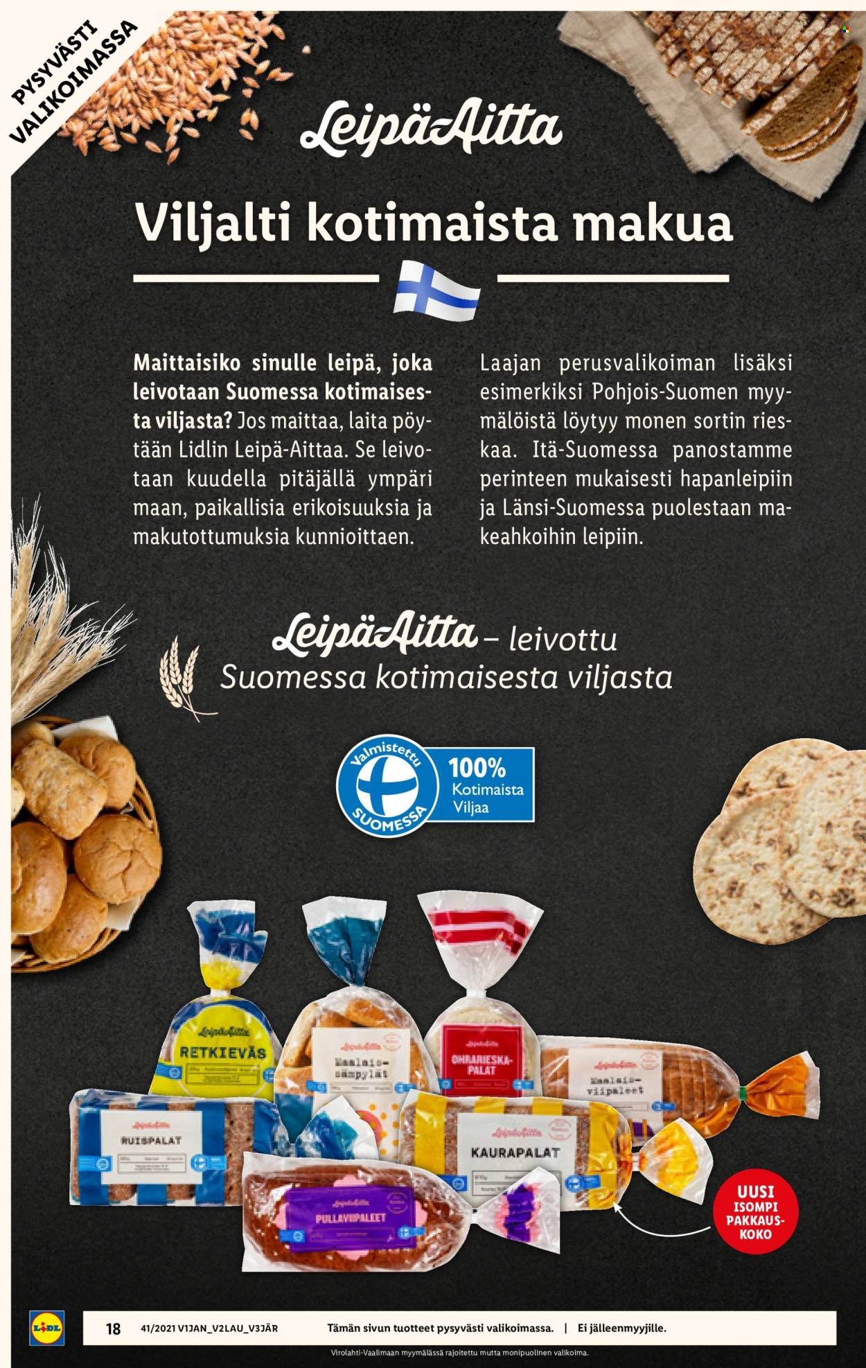 Lidl tarjoukset - 14.10.2021 - 20.10.2021. Sivu 18