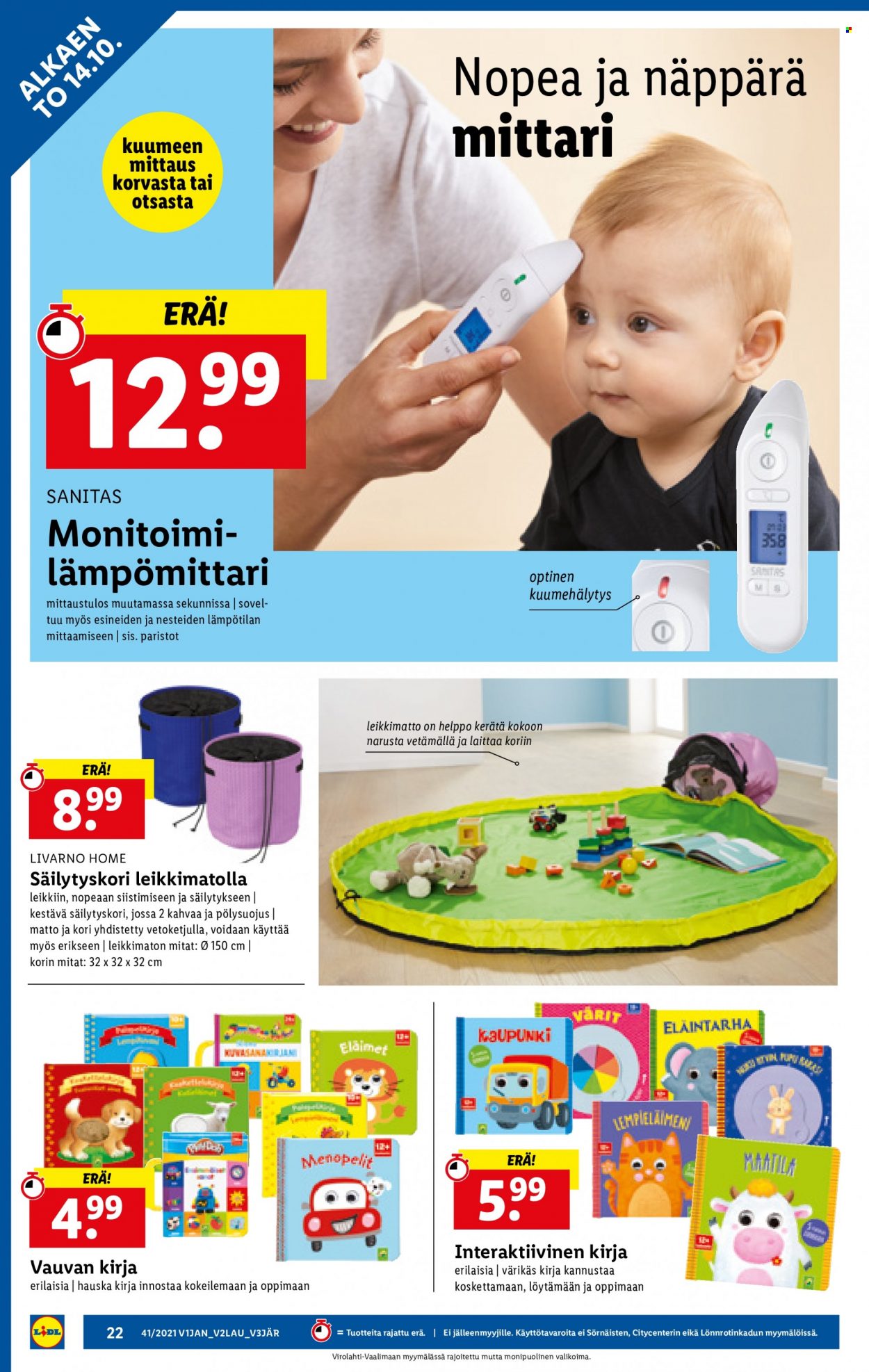 Lidl tarjoukset - 14.10.2021 - 20.10.2021. Sivu 22
