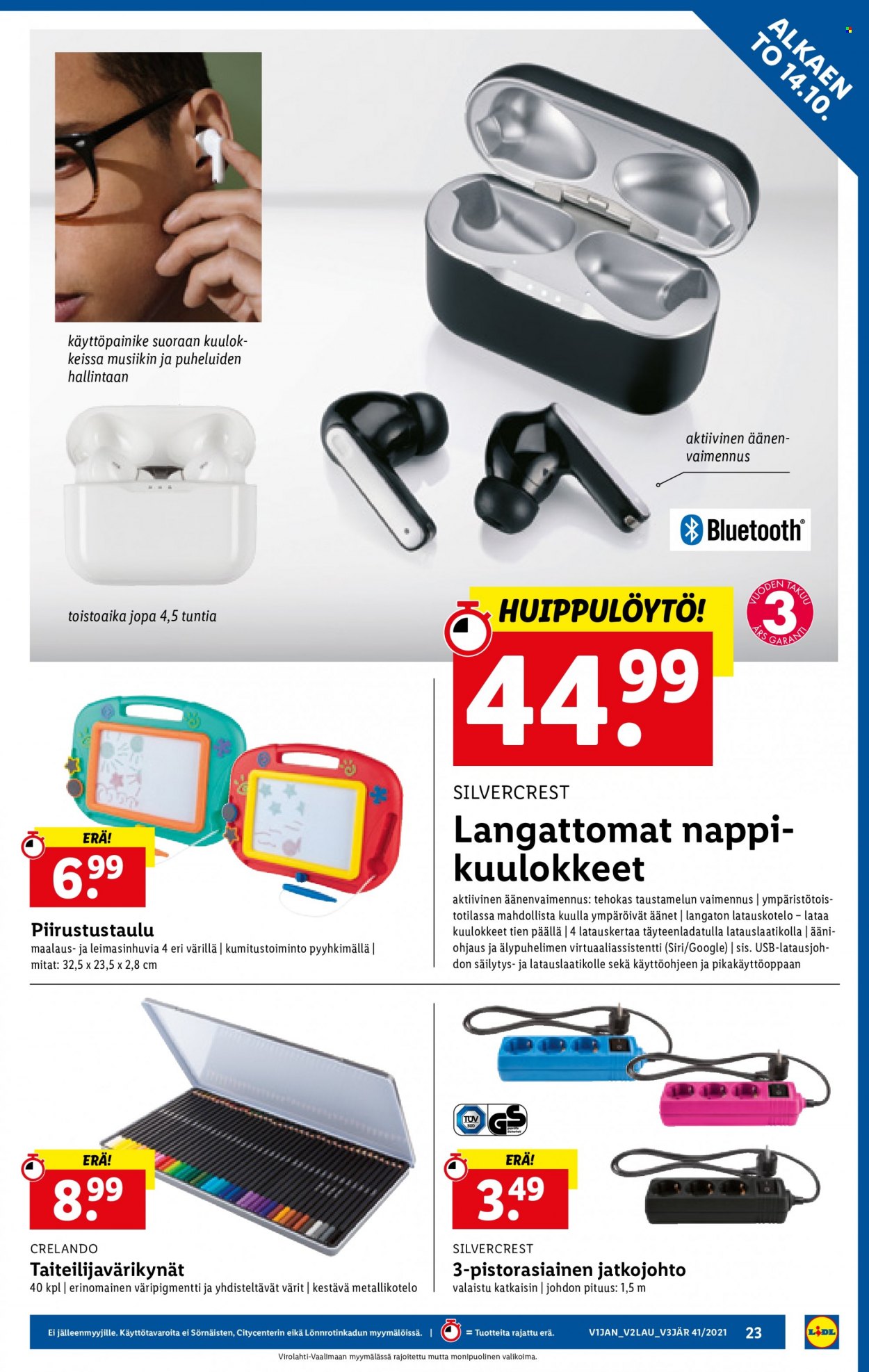 Lidl tarjoukset - 14.10.2021 - 20.10.2021. Sivu 23