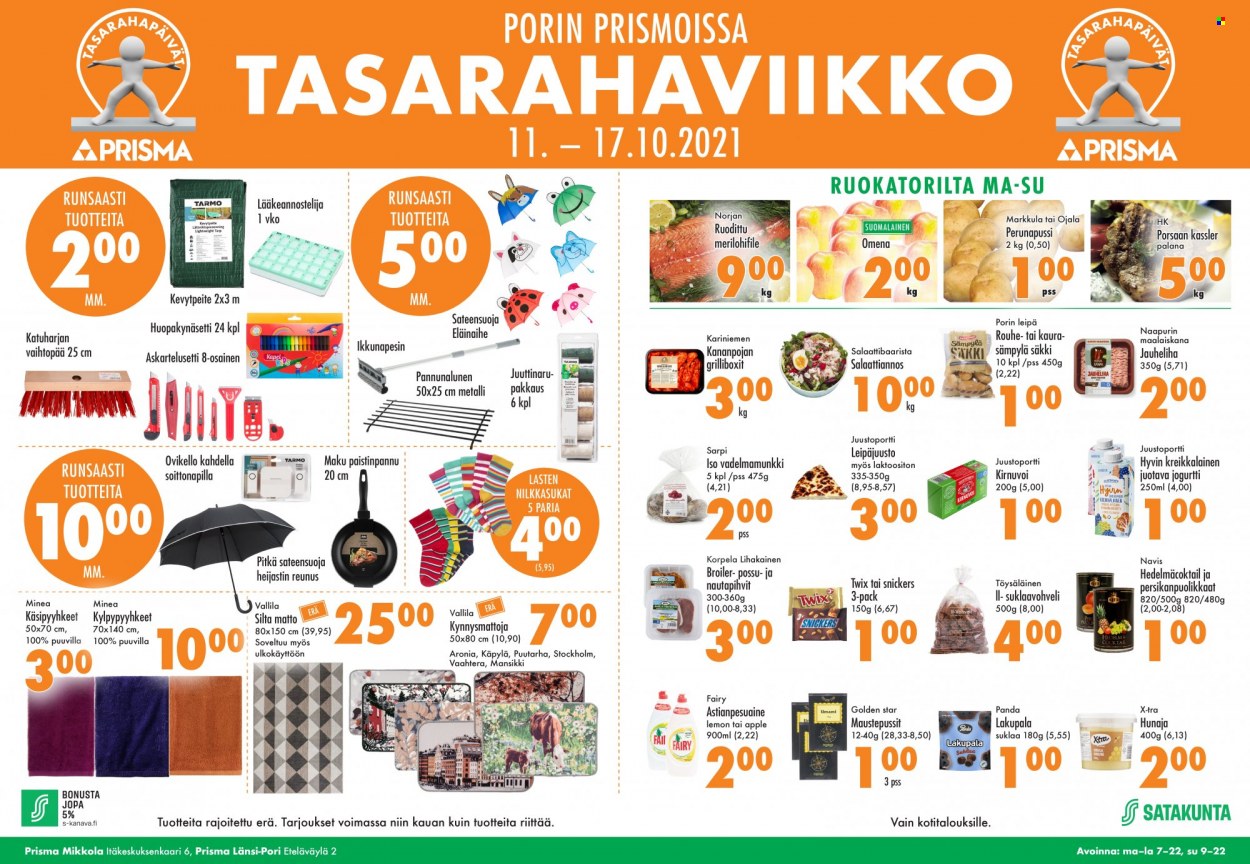 Prisma tarjoukset - 11.10.2021 - 17.10.2021. Sivu 1