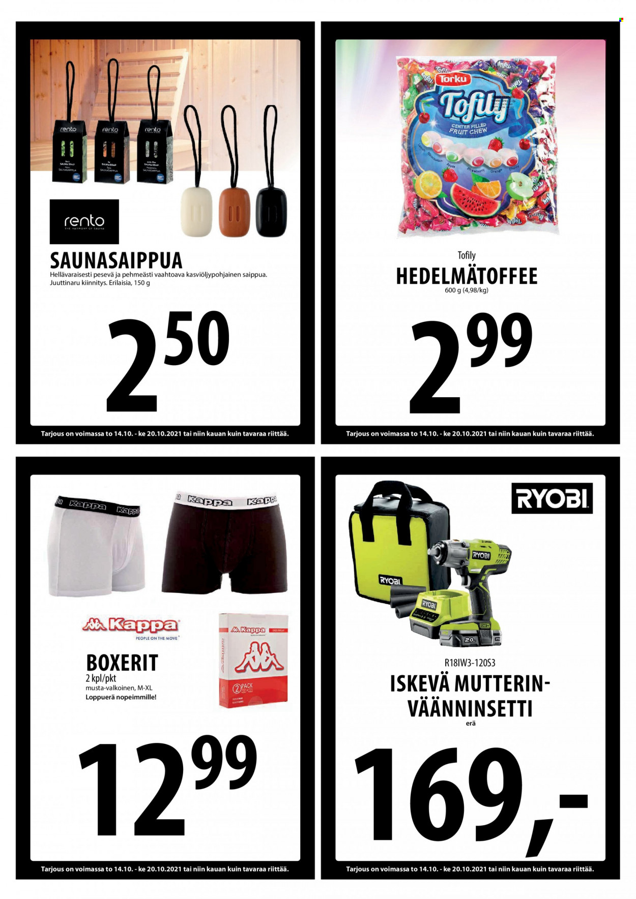 Tuuri tarjoukset - 14.10.2021 - 20.10.2021. Sivu 19