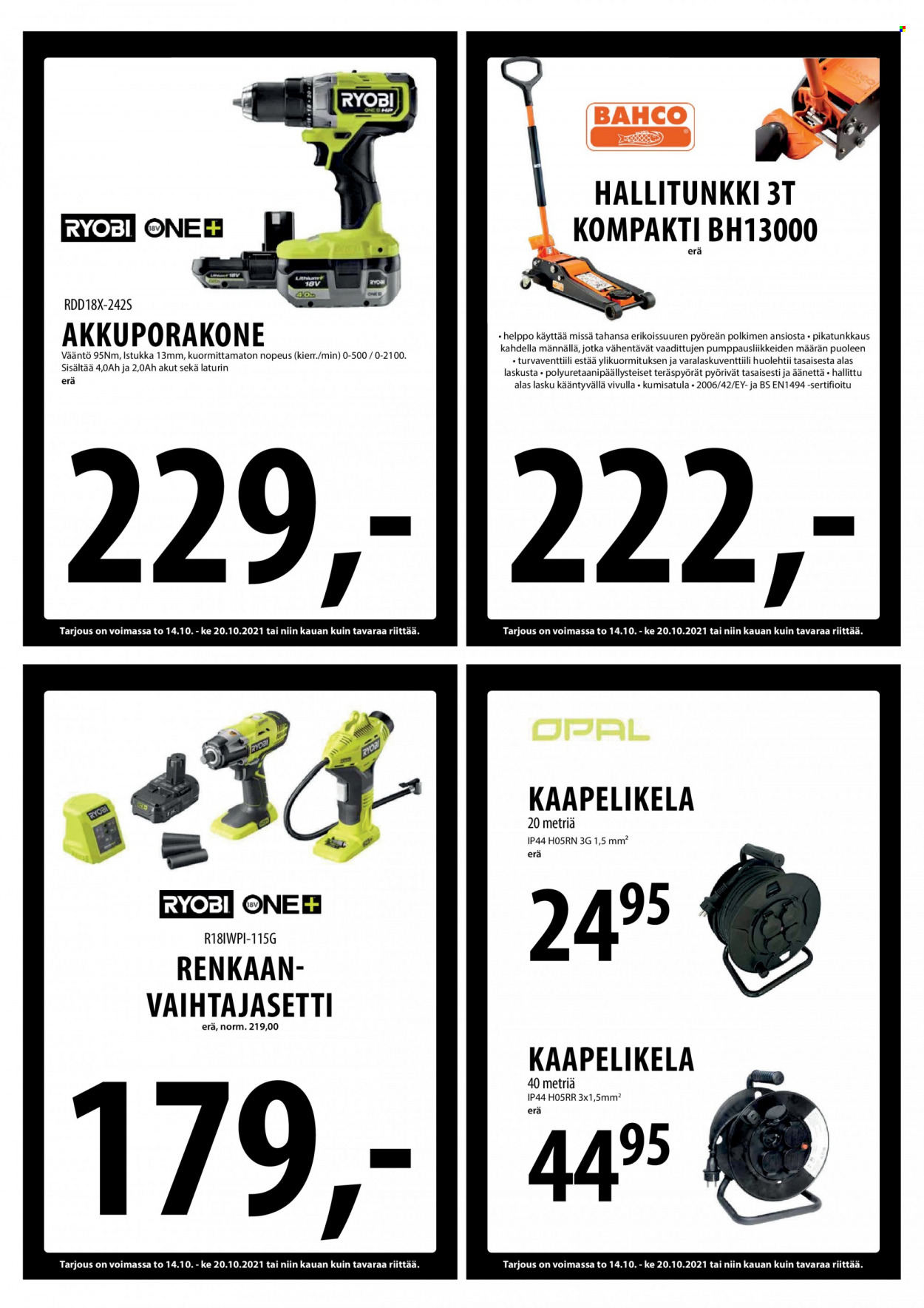 Tuuri tarjoukset - 14.10.2021 - 20.10.2021. Sivu 20