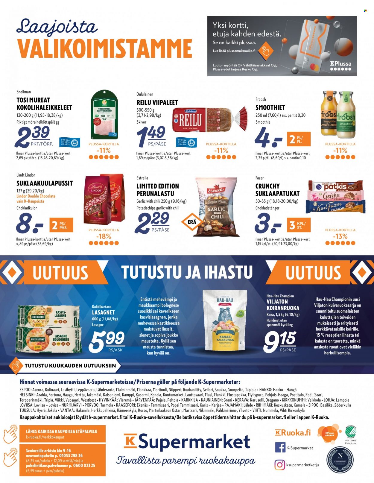 K-Supermarket tarjoukset - 14.10.2021 - 17.10.2021. Sivu 11
