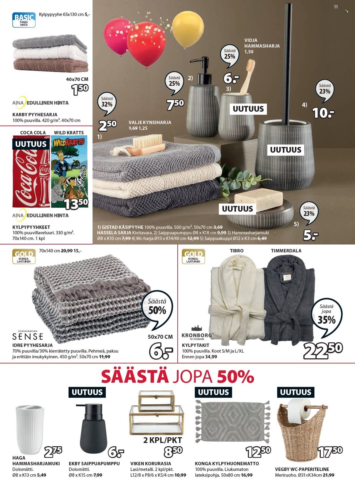 JYSK tarjoukset - 18.10.2021 - 24.10.2021. Sivu 11
