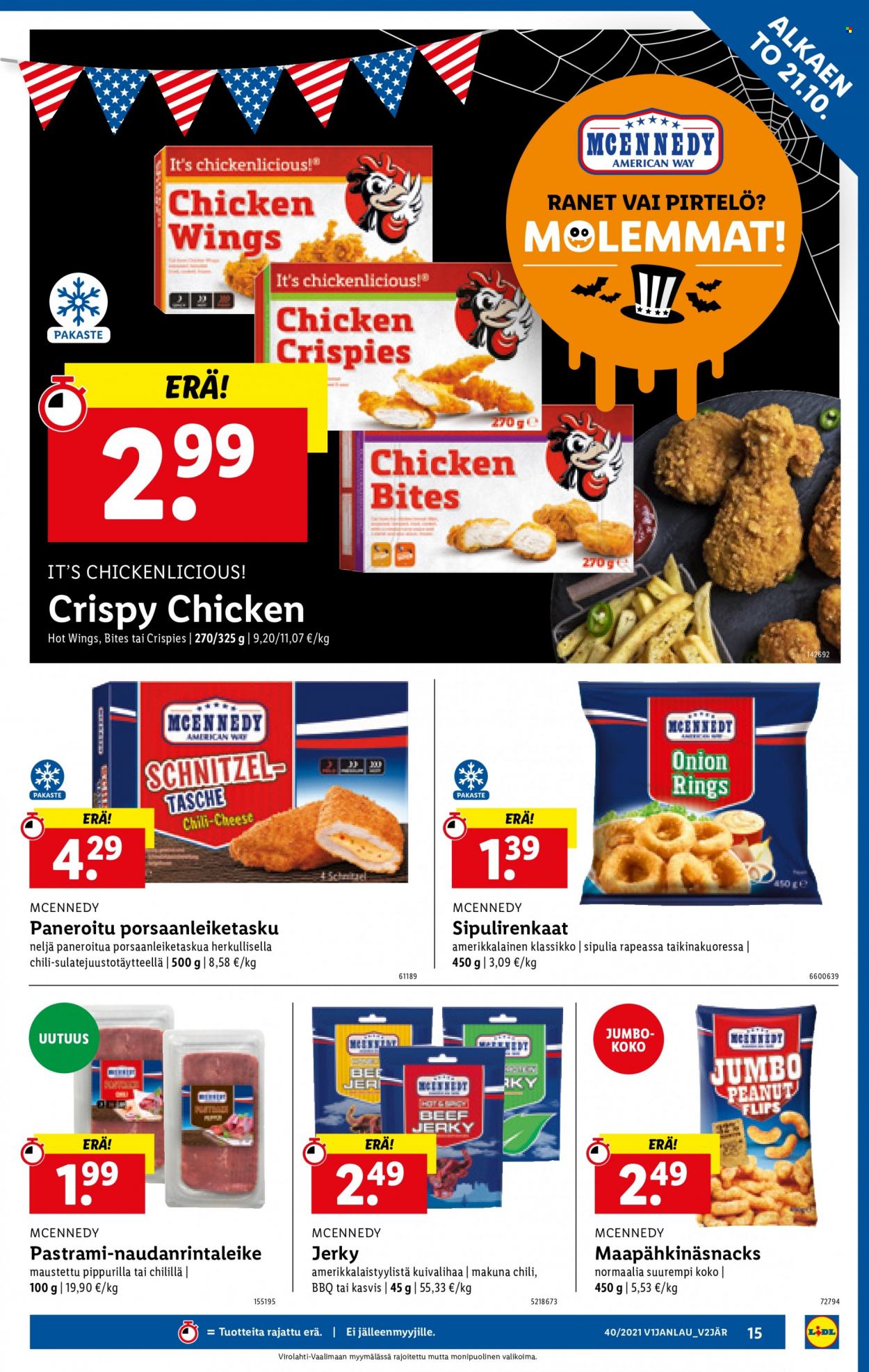 Lidl tarjoukset - 21.10.2021 - 27.10.2021. Sivu 15