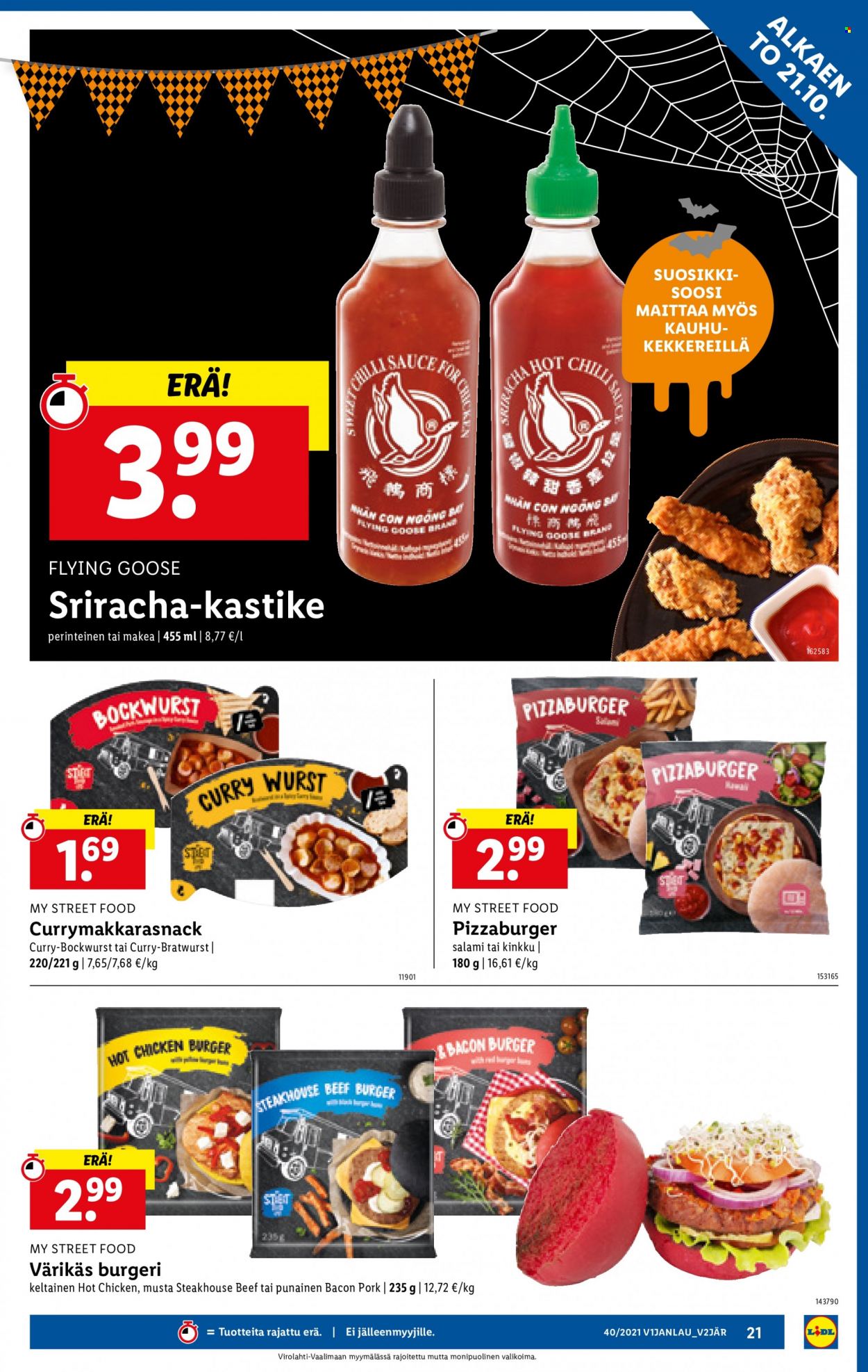 Lidl tarjoukset - 21.10.2021 - 27.10.2021. Sivu 21