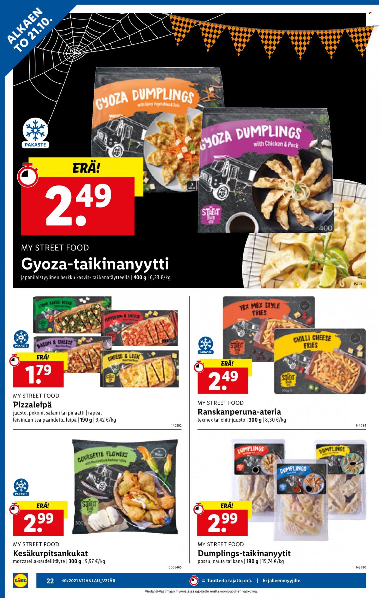 Lidl tarjoukset - 21.10.2021 - 27.10.2021. Sivu 22