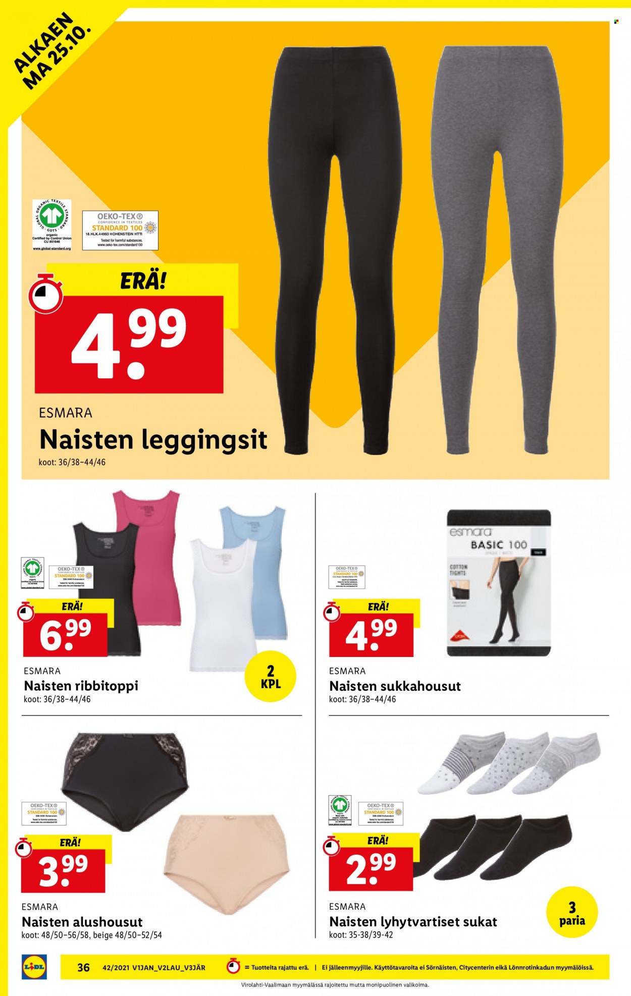 Lidl tarjoukset - 21.10.2021 - 27.10.2021. Sivu 36