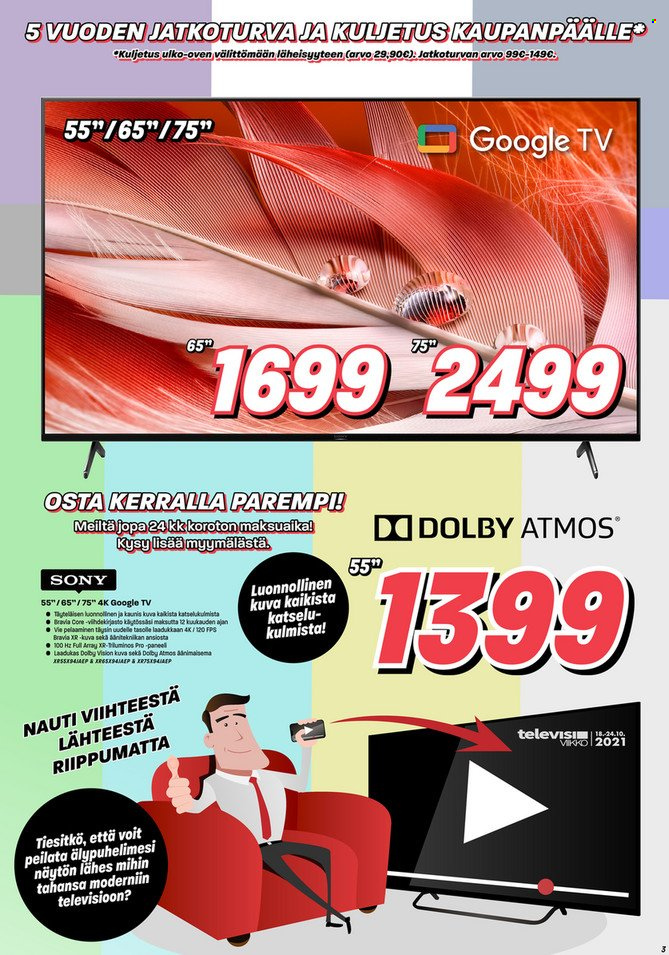 Veikon Kone tarjoukset - 18.10.2021 - 23.10.2021. Sivu 17